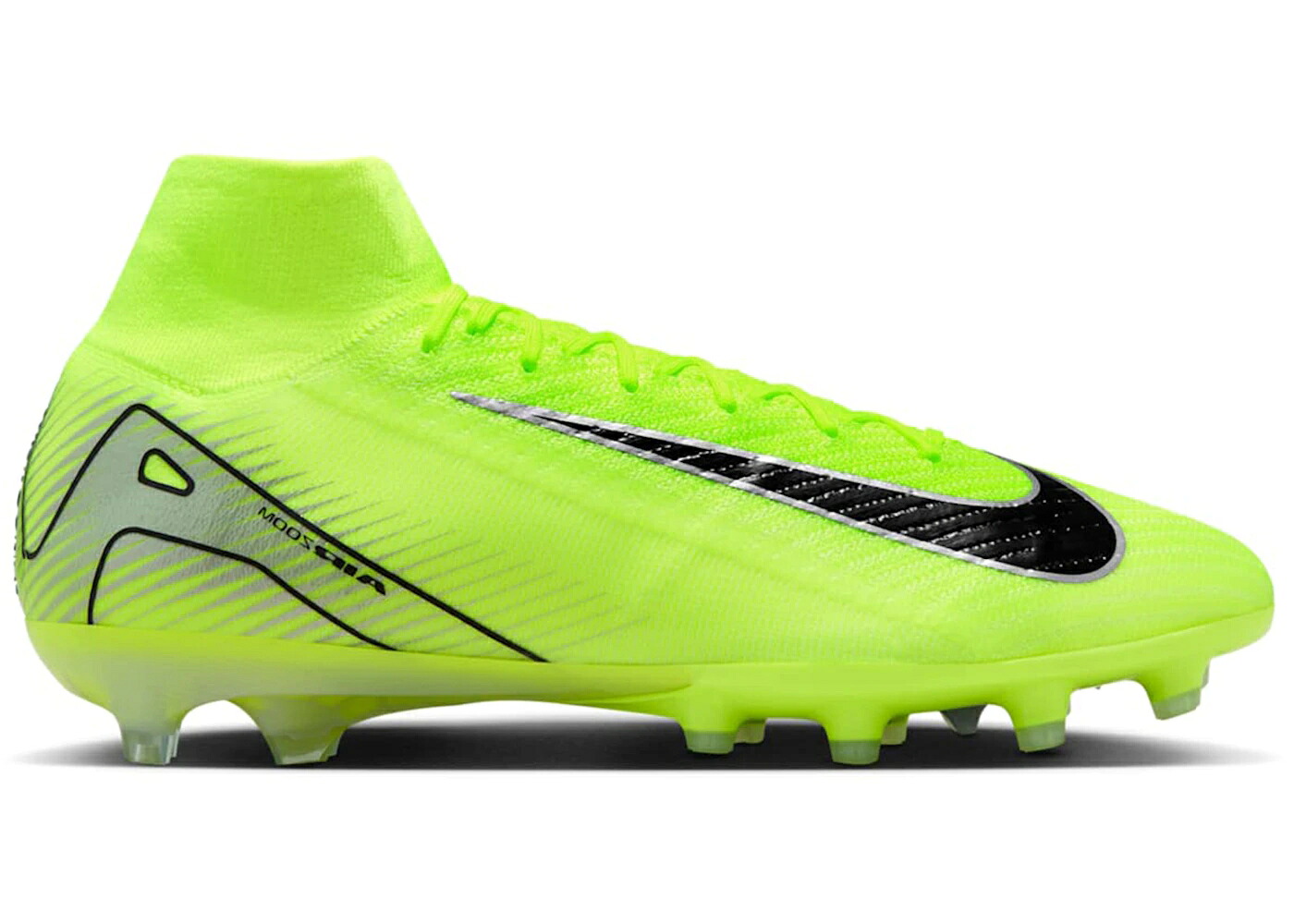 ナイキ エリート 黒いこと 黒いこと スニーカー メンズ NIKE MERCURIAL SUPERFLY 10 ELITE AG VOLT BLACK / VOLT BLACK