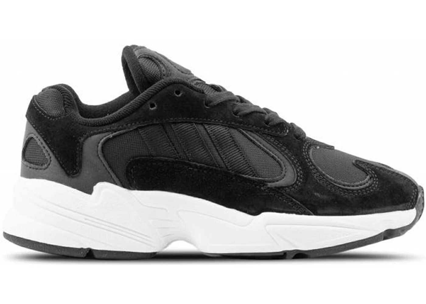 アディダス 黒色 ブラック 白色 ホワイト コア スニーカー メンズ ADIDAS YUNG-1 BLACK WHITE / CORE BLACK CORE BLACK FOOTWEAR