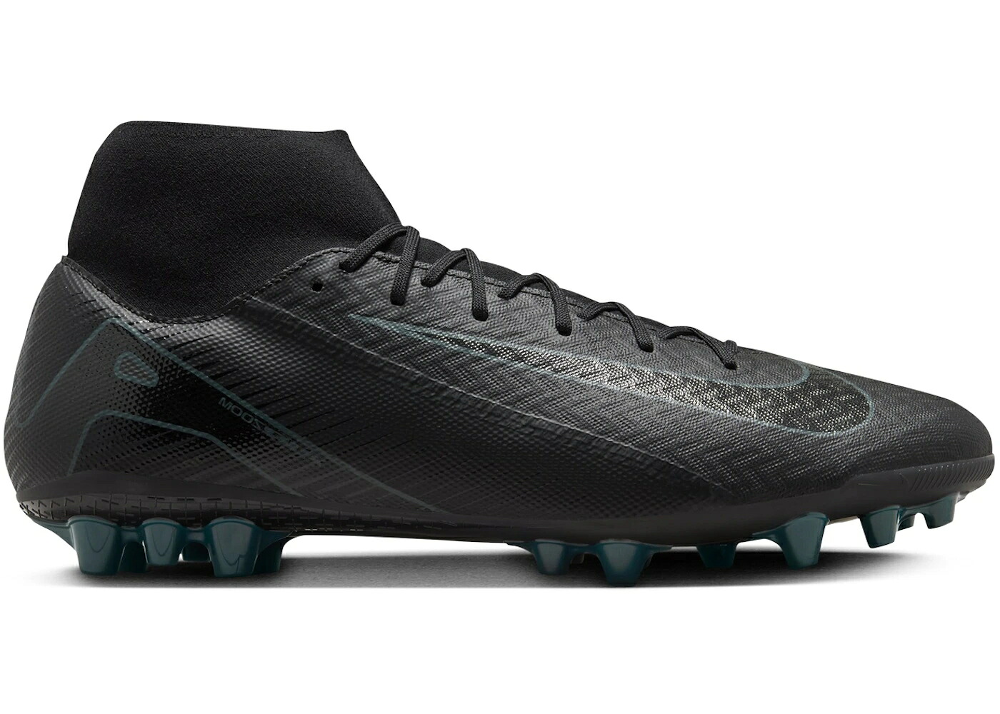 ナイキ 翰林院 黒いこと 黒いこと ディープ スニーカー メンズ NIKE MERCURIAL SUPERFLY 10 ACADEMY AG BLACK DEEP JUNGLE / BLACK DEEP JUNGLE BLACK