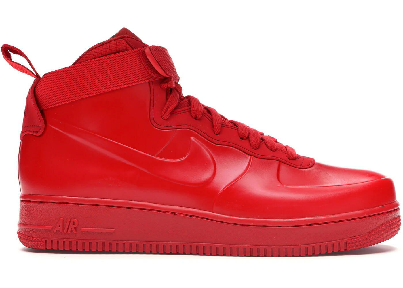 ナイキ フォームポジット 赤 赤いこと 空軍 スニーカー メンズ NIKE AIR FORCE 1 FOAMPOSITE CUP UNIVERSITY RED / UNIVERSITY RED UNIVERSITY RED