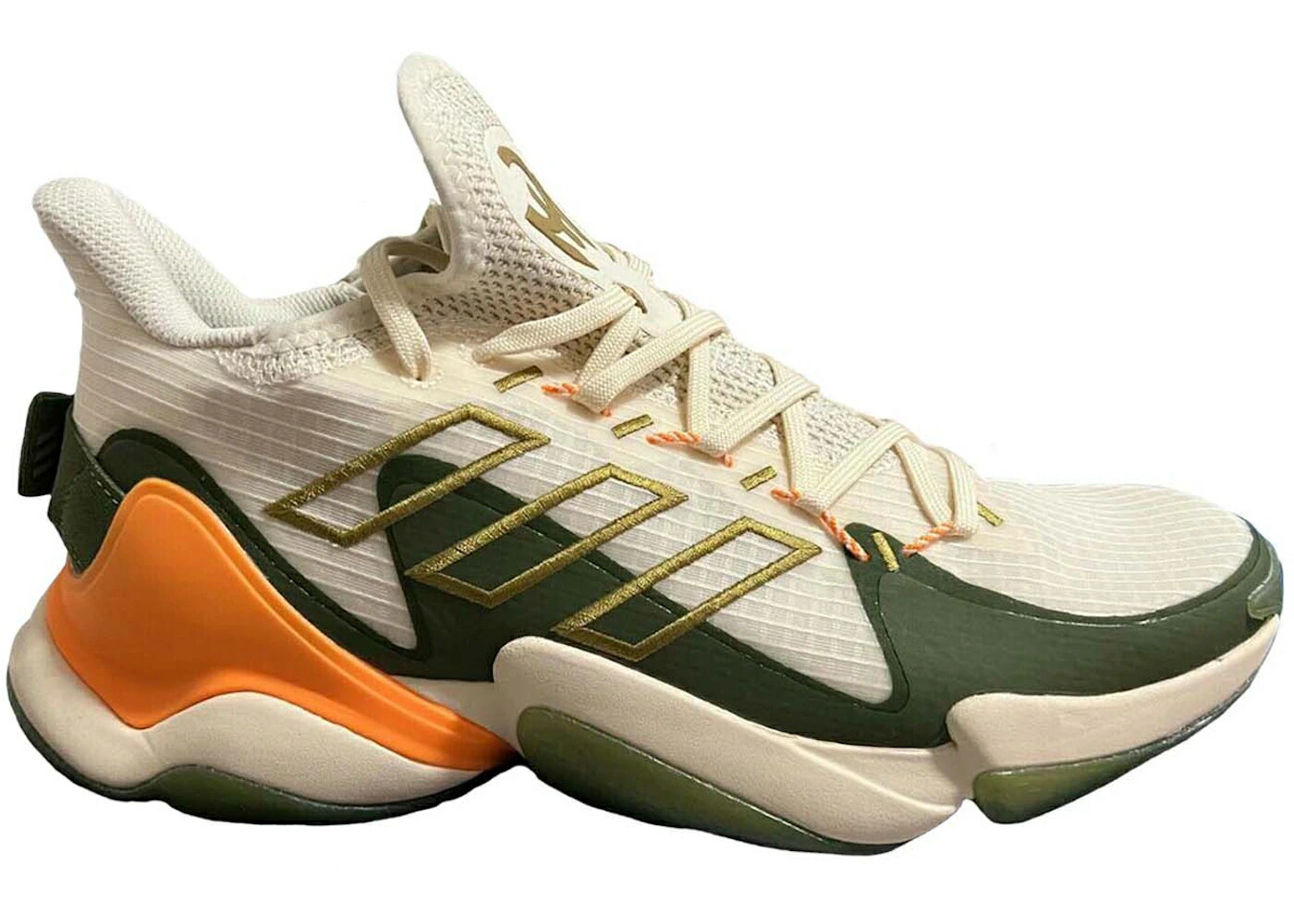 アディダス インパクト カーキ 緑 グリーン 橙 オレンジ チーム 白色 ホワイト スニーカー メンズ ADIDAS IMPACT FLX PATRICK MAHOMES KHAKI GREEN ORANGE / TEAM SOLAR GREEN CLOUD WHITE 33,735円