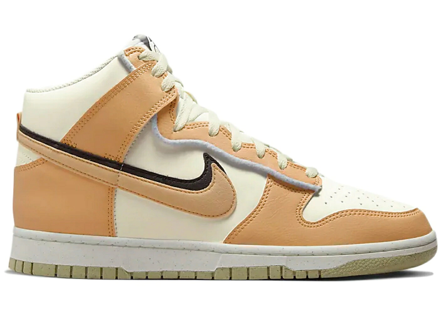 ナイキ ダンク 御機嫌 黒いこと 黒いこと ダンクハイ スニーカー メンズ NIKE DUNK HIGH RETRO SE 85 SESAME / SESAME SAIL SESAME BLACK