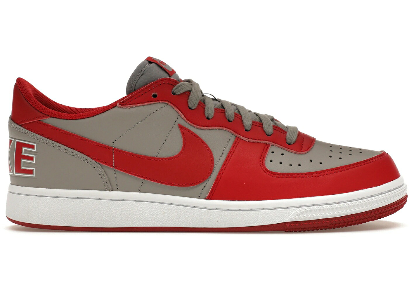 ナイキ ターミネーター 赤 赤いこと 薄墨色 薄墨色 スニーカー メンズ NIKE TERMINATOR LOW UNLV / VARSITY RED MEDIUM GREY