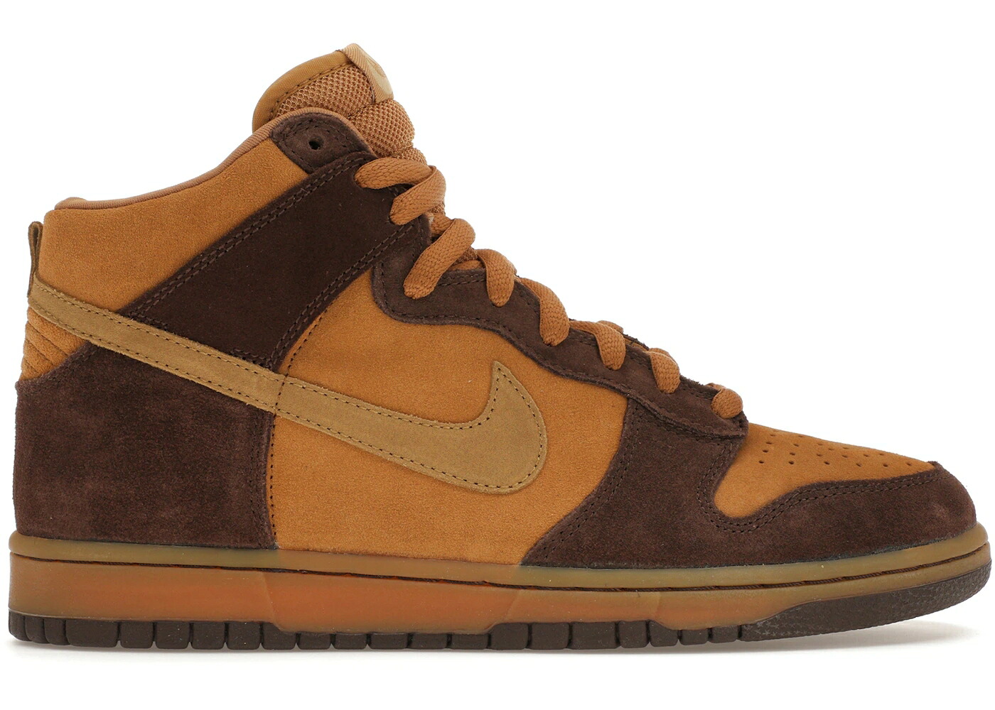 ナイキ エスビー ダンク 御機嫌 赤銅色 赤銅色 ダンクハイ スニーカー メンズ NIKE SB DUNK HIGH BROWN PACK / MAPLE HAY BAROQUE BROWN