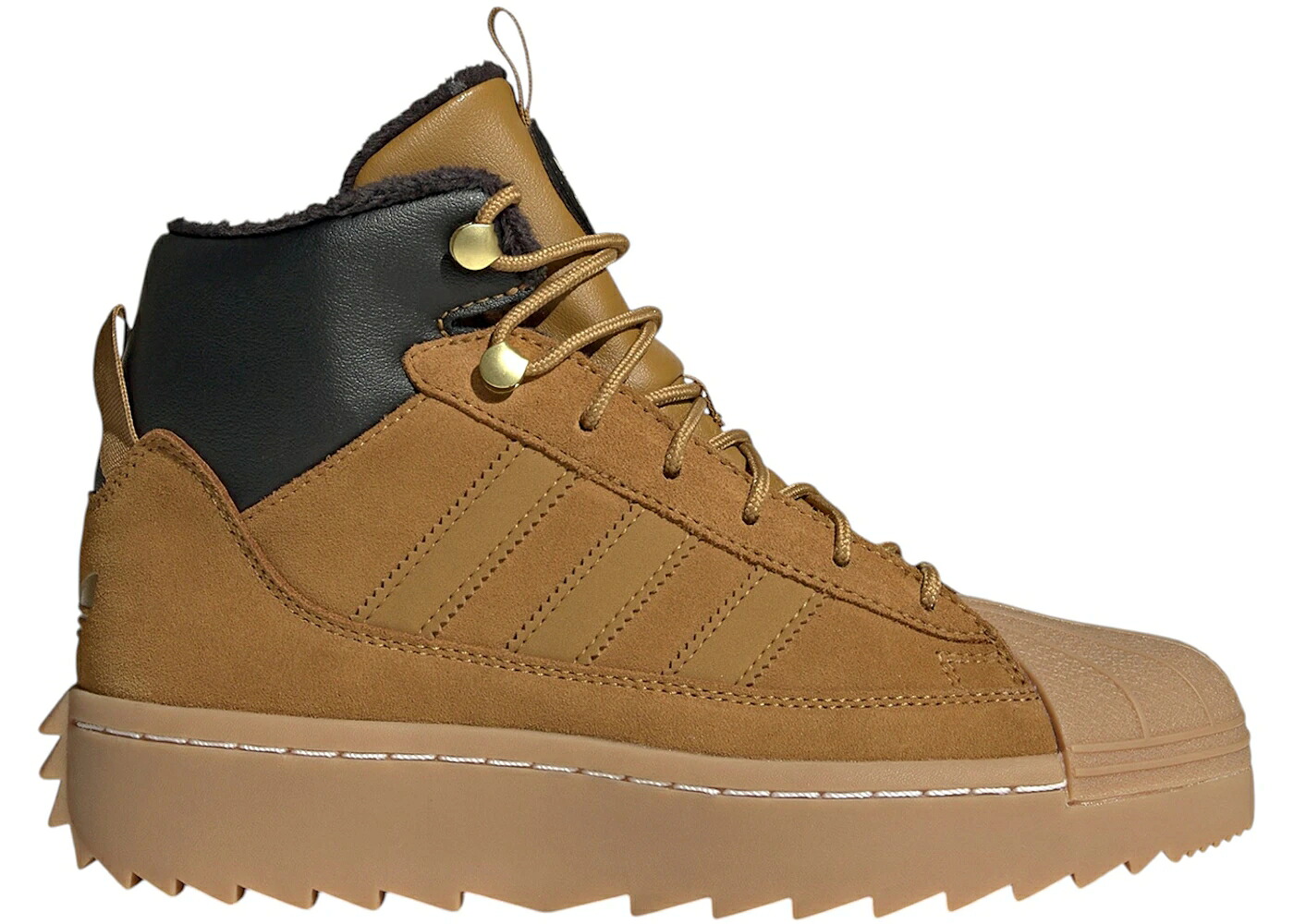 アディダス はやりっ児 銅 ブロンズ お坊っちゃん キッズ ADIDAS SUPERSTAR WINTERIZED TREK BRONZE STRATA GUM (GS) / BRONZE STRATA BRONZE STRATA GUM もの言う花 マタニティ スニーカー