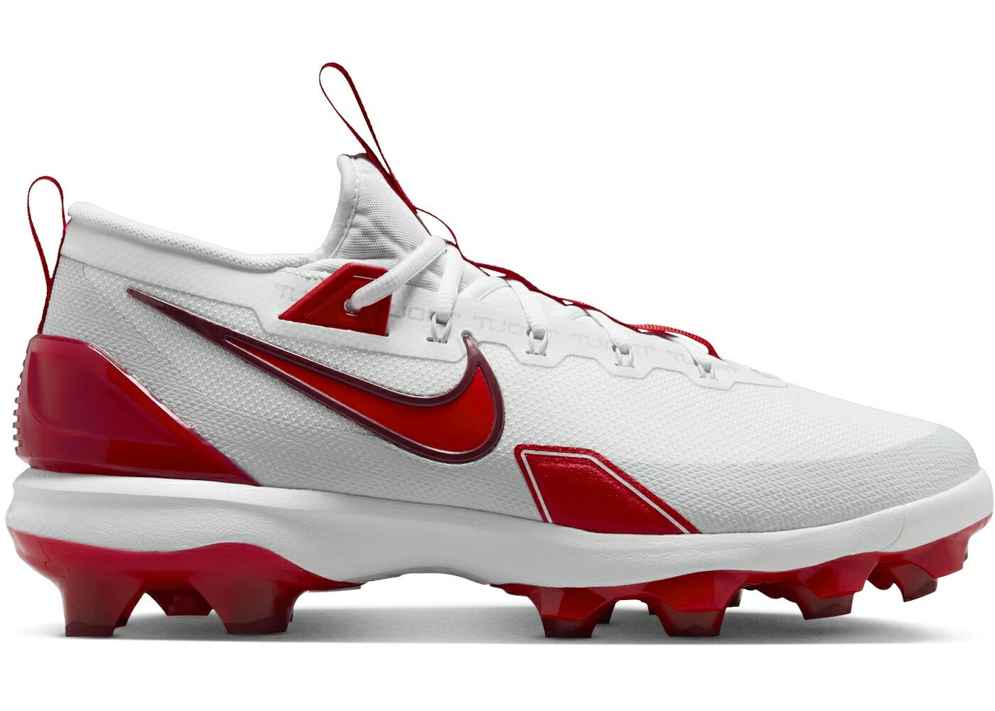 ナイキ エリート 白色 ホワイト ピュア プラチナム チーム 赤 レッド スニーカー メンズ NIKE FORCE TROUT 9 ELITE MCS WHITE PURE PLATINUM TEAM RED UNIVERSITY / WHITE PURE PLATINUM TEAM RED
