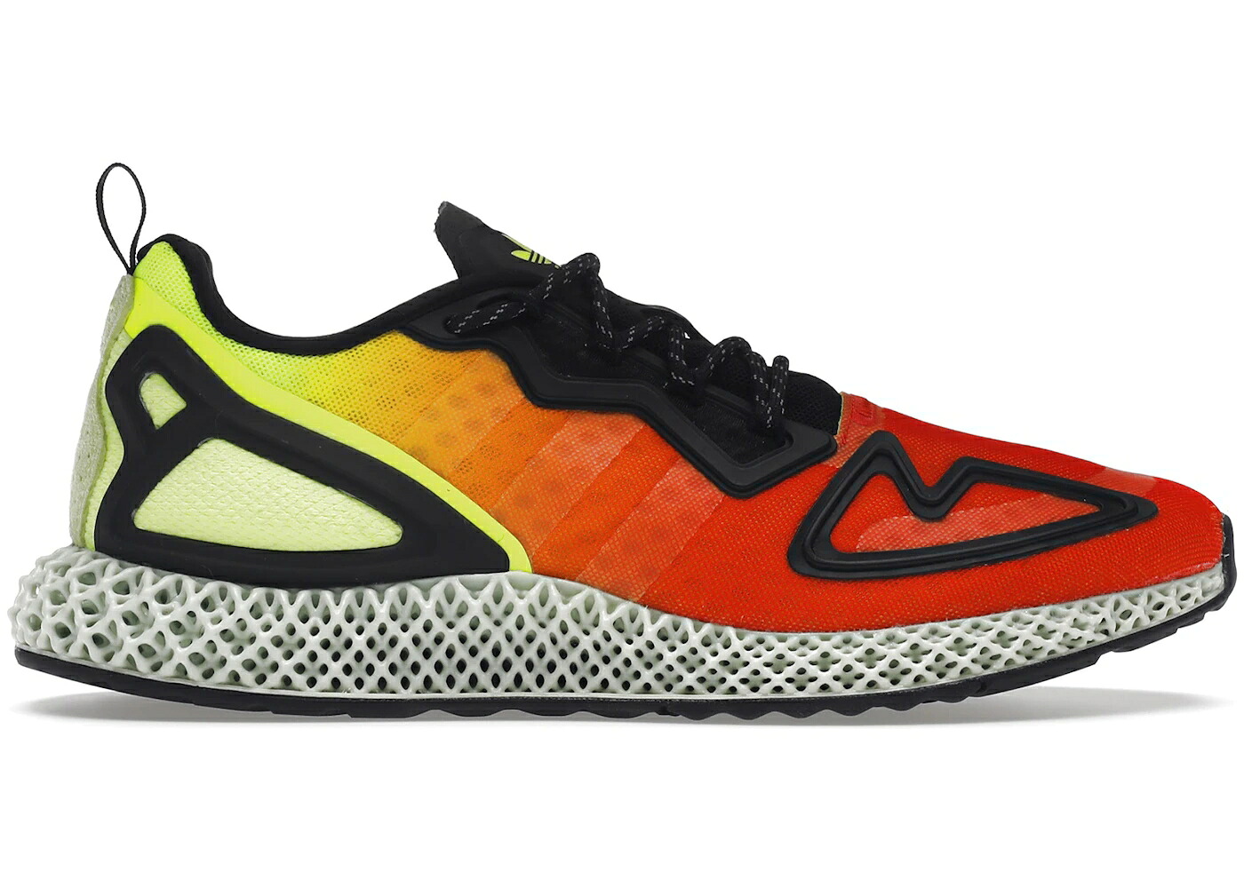 アディダス 黄味がかった 黄色 赤 赤いこと 中核グループ スニーカー メンズ ADIDAS ZX 2K 4D HEATMAP / SOLAR YELLOW HI RES RED CORE