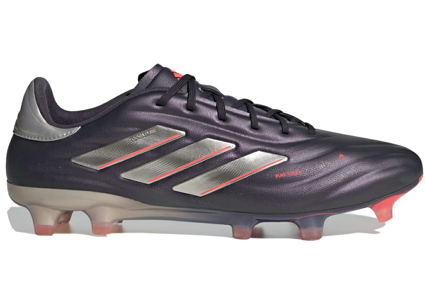 アディダス ピュア エリート 黒色 ブラック プラチナム スニーカー メンズ ADIDAS COPA PURE 2 ELITE FG VIVID HORIZON / AURORA BLACK PLATINUM METALLIC