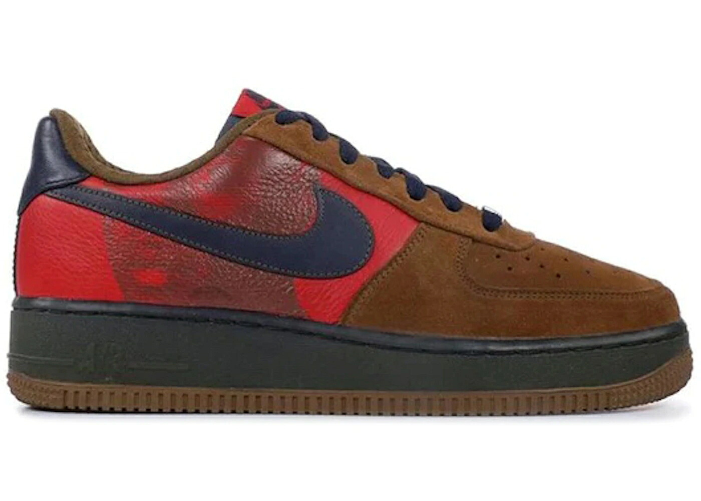 ナイキ カーキ 赤 レッド エアフォース ジュニア キッズ NIKE AIR FORCE 1 LOW NEW SIX VINCE CARTER (GS) / DARK KHAKI OBSIDIAN VARSITY RED ベビー マタニティ スニーカー