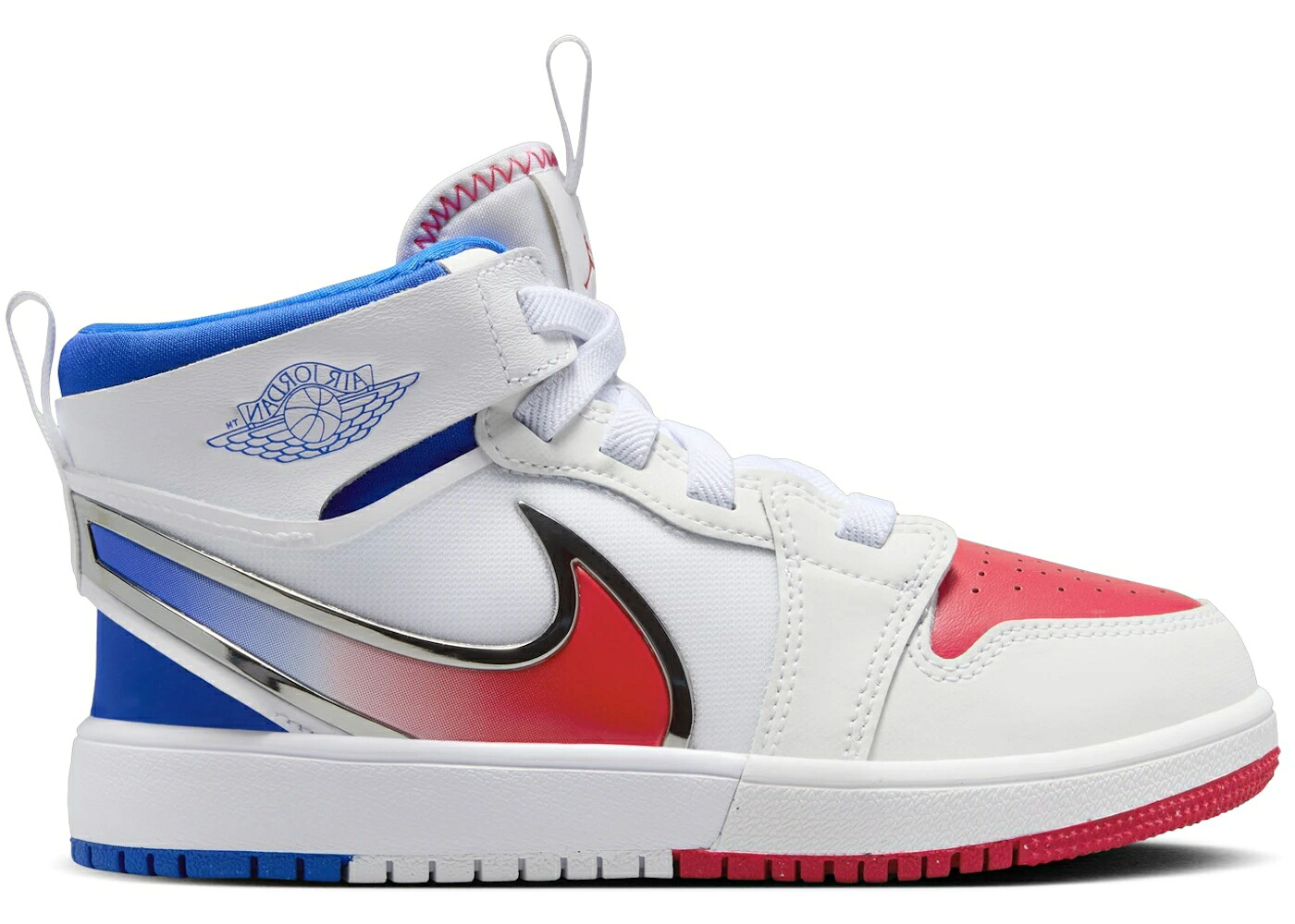 ナイキ ジョーダン ミッド 白いこと 白いこと 青味 青み 赤 赤いこと 御坊っちゃん キッズ JORDAN 1 MID RM EASYON WHITE RACER BLUE SIREN RED (なおなお書き) / WHITE RACER BLUE SIREN RED もの言う花 マタニティ スニーカー