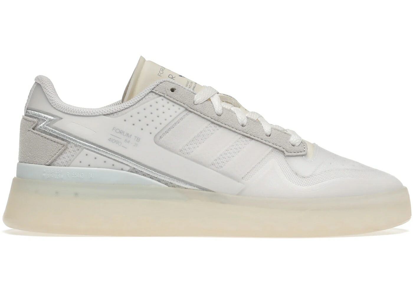 アディダス フォーラム テック ブースト 白色 ホワイト スカイ クリーム スニーカー メンズ ADIDAS FORUM TECH BOOST CLOUD WHITE / CLOUD WHITE SKY TINT CREAM WHITE|スニケス