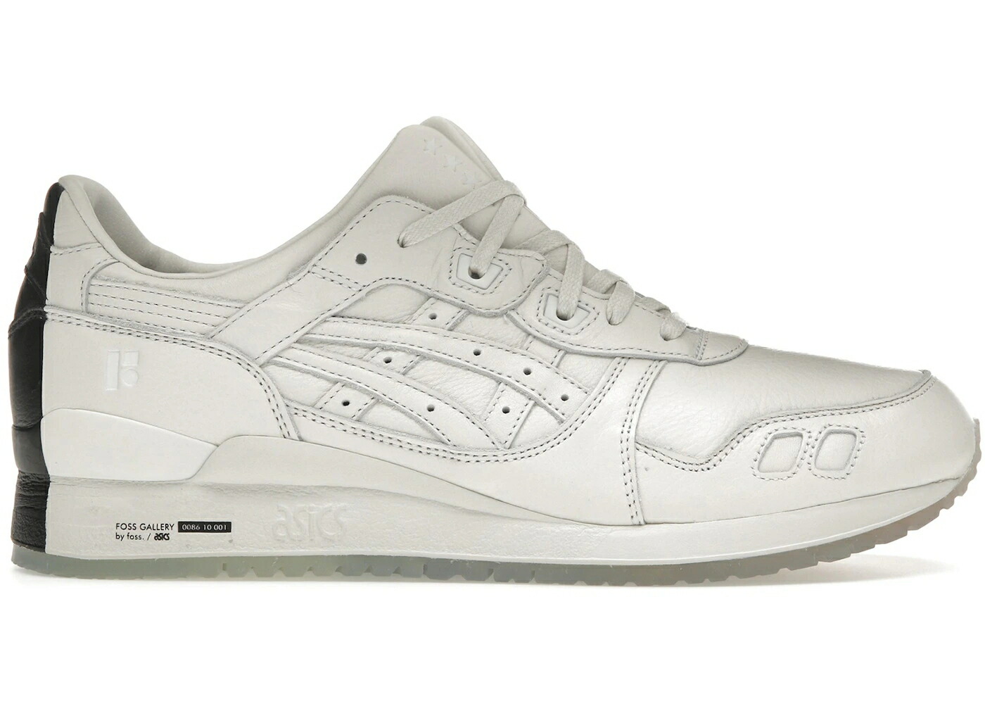 アシックス ゲルライト 白色 ホワイト スニーカー メンズ ASICS GEL-LYTE III FOSS GALLERY WHITE / WHITE WHITE 87,615円