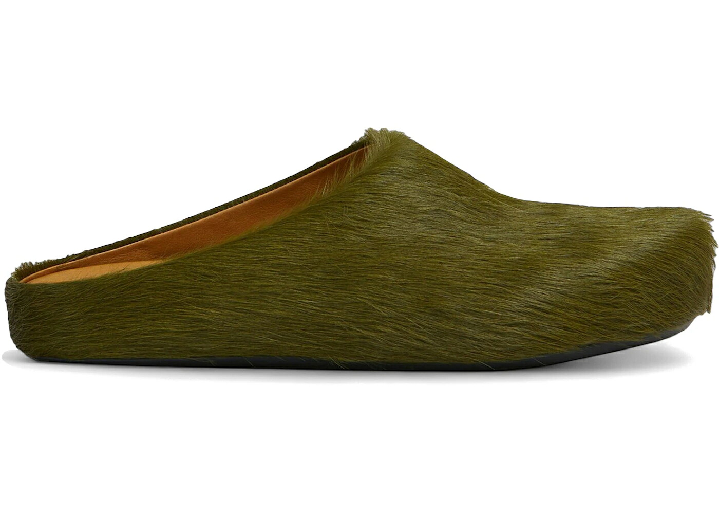 マルニ ディープ スニーカー メンズ MARNI LONG HAIR CALFSKIN FUSSBETT SABOT MULE DEEP SAGE / DEEP SAGE