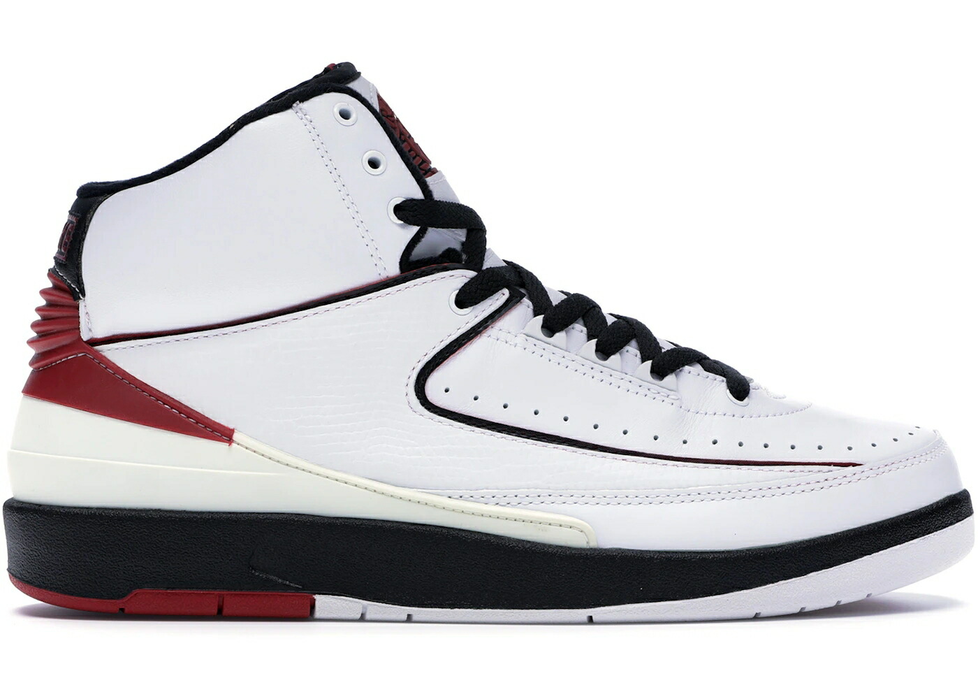 ナイキ ジョーダン 白いこと 白いこと 赤 赤いこと 黒いこと 黒いこと スニーカー メンズ JORDAN 2 RETRO WHITE VARSITY RED (2004) / WHITE VARSITY RED BLACK