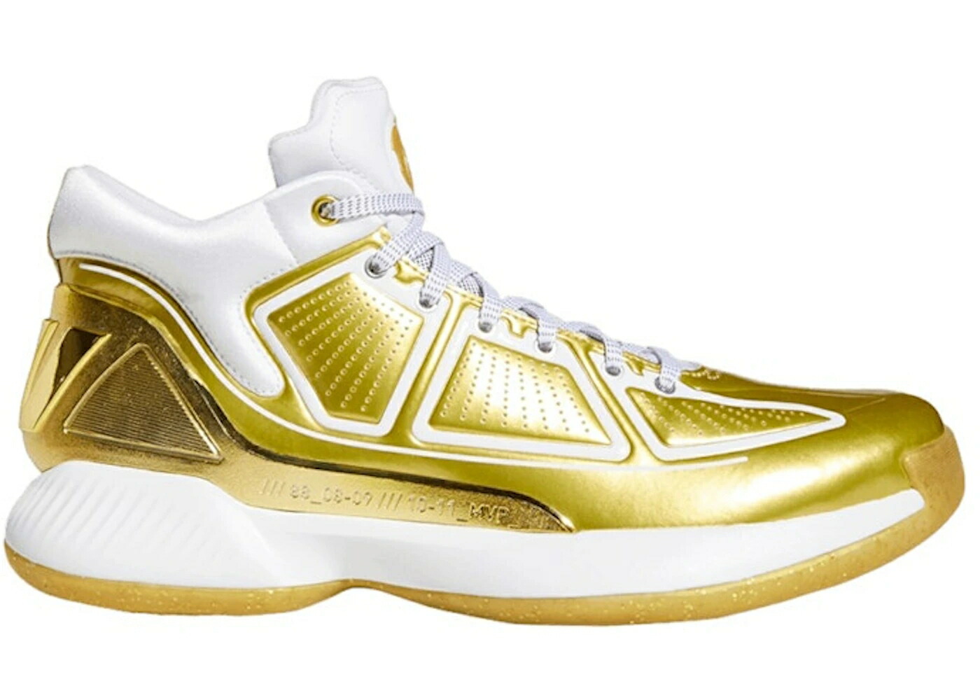 アディダス さくら色 ゴールド 白いこと 白いこと スニーカー メンズ ADIDAS D ROSE 10 METALLIC GOLD / GOLD METALLIC CLOUD WHITE GOLD