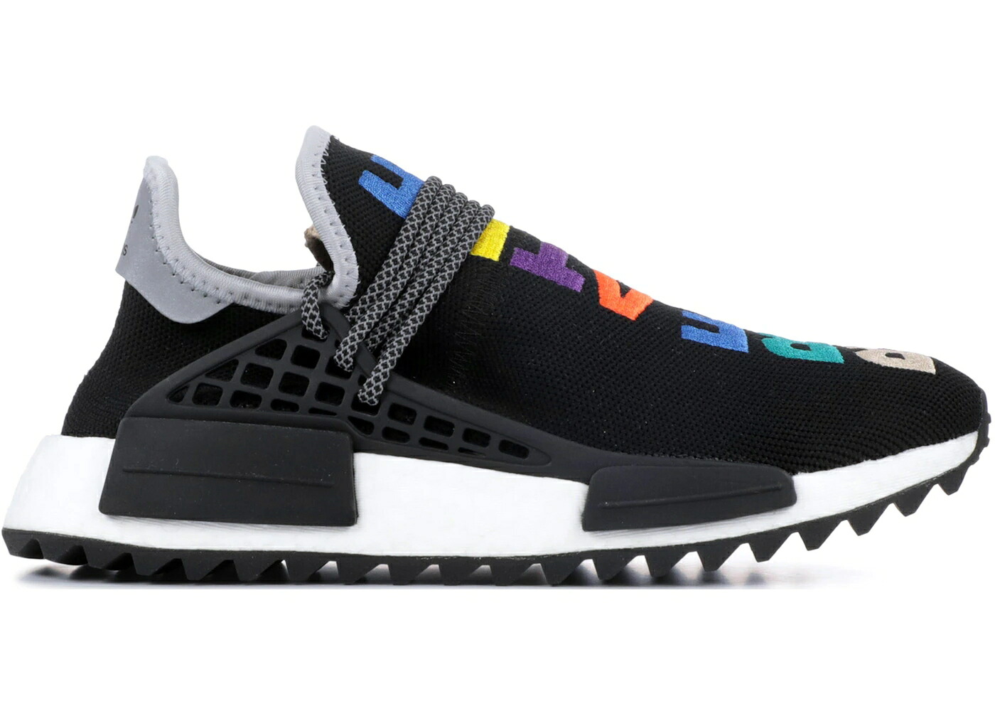 アディダス 黒色 ブラック 白色 ホワイト F&F スニーカー メンズ ADIDAS NMD HU TR PHARRELL BREATHE (F&F) / BLACK MULTI COLOR WHITE｜スニケス 476,640円