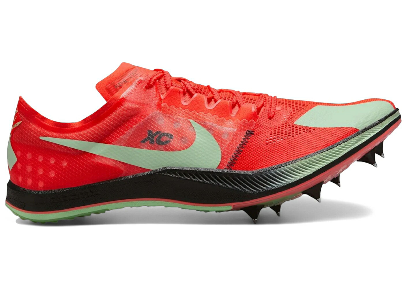 ナイキ 火竜飛球 クリムゾン 緑 緑であること 黒いこと 黒いこと スニーカー メンズ NIKE ZOOMX DRAGONFLY XC BRIGHT CRIMSON VAPOR GREEN / BRIGHT CRIMSON BLACK METALLIC