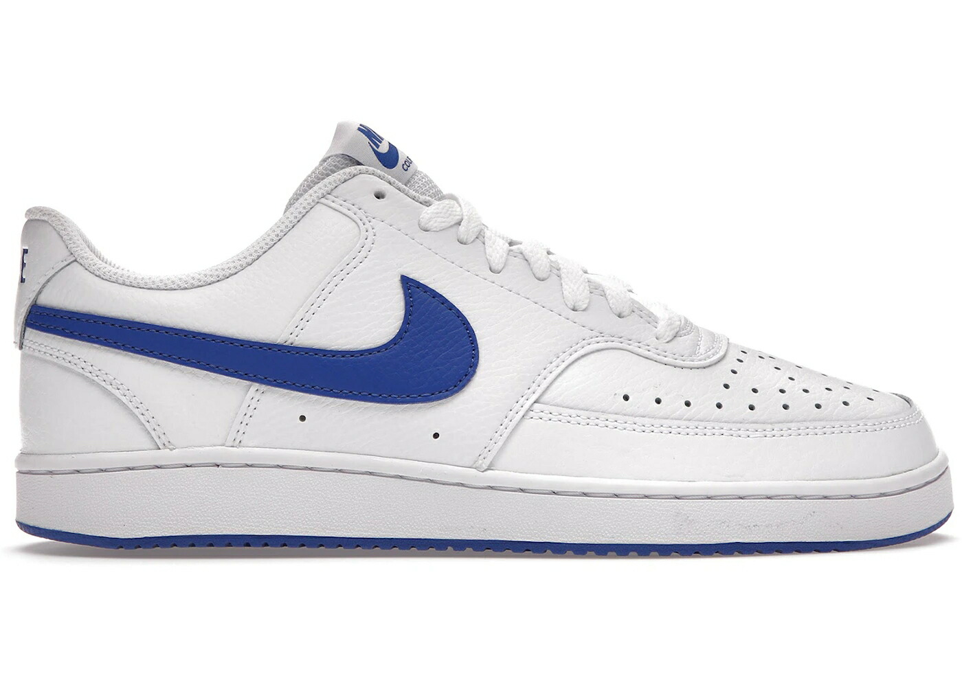 ナイキ 厚地の外套 力くらべ 白いこと 白いこと 力くらべロイヤル 青 青碧 スニーカー メンズ NIKE COURT VISION LOW GAME ROYAL / WHITE GAME ROYAL