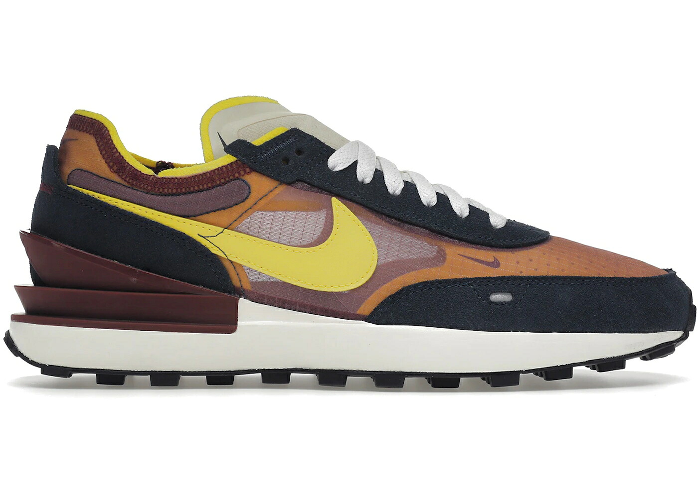 ナイキ ワッフル 紺色 ネイビー 白色 ホワイト スニーカー メンズ NIKE WAFFLE ONE SE DARK BEETROOT / DARK BEETROOT ARMORY NAVY WHITE|スニケス