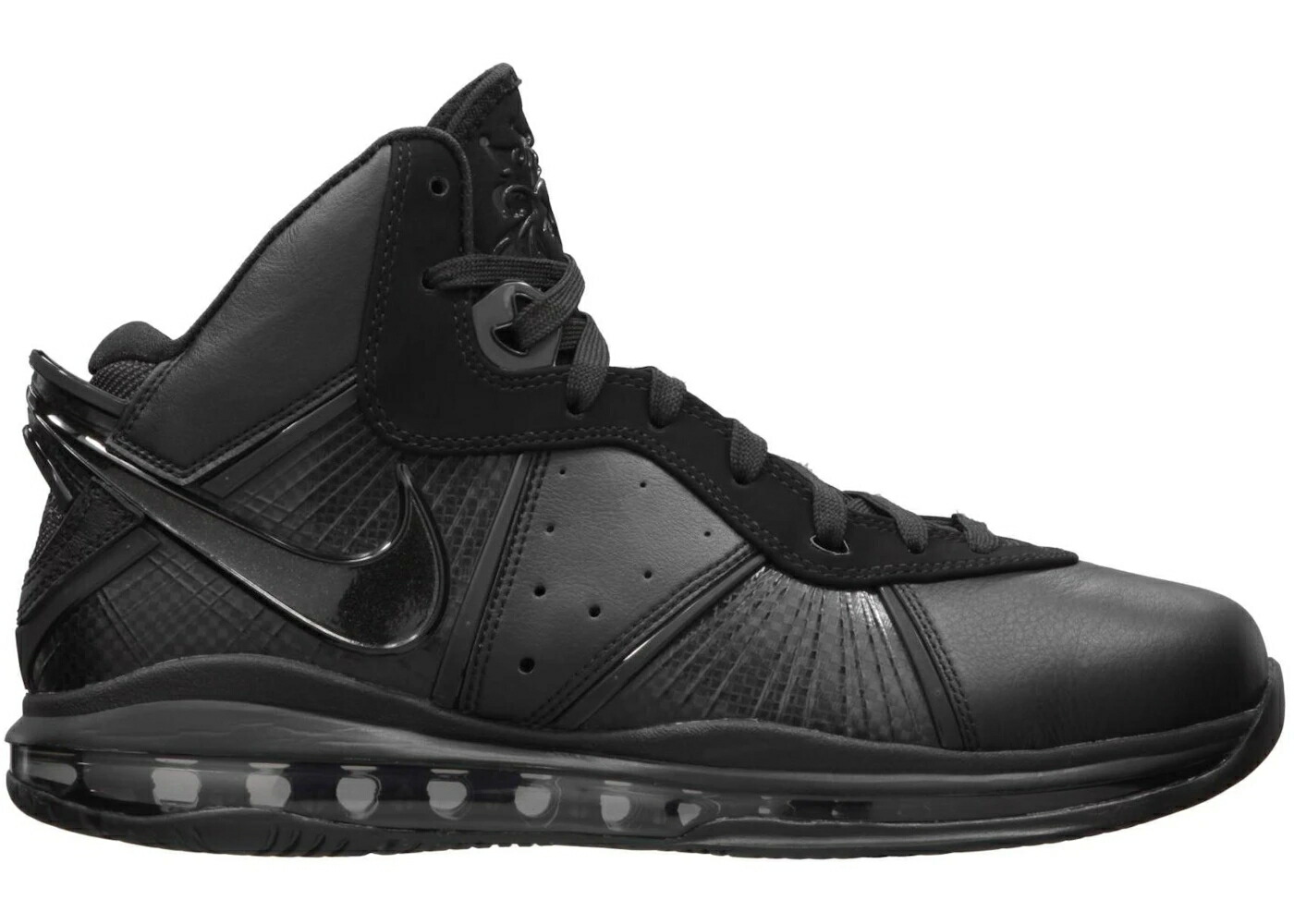 ナイキ レブロン 黒色 ブラック スニーカー メンズ NIKE LEBRON 8 BLACKOUT / BLACK BLACK ANTHRACITE