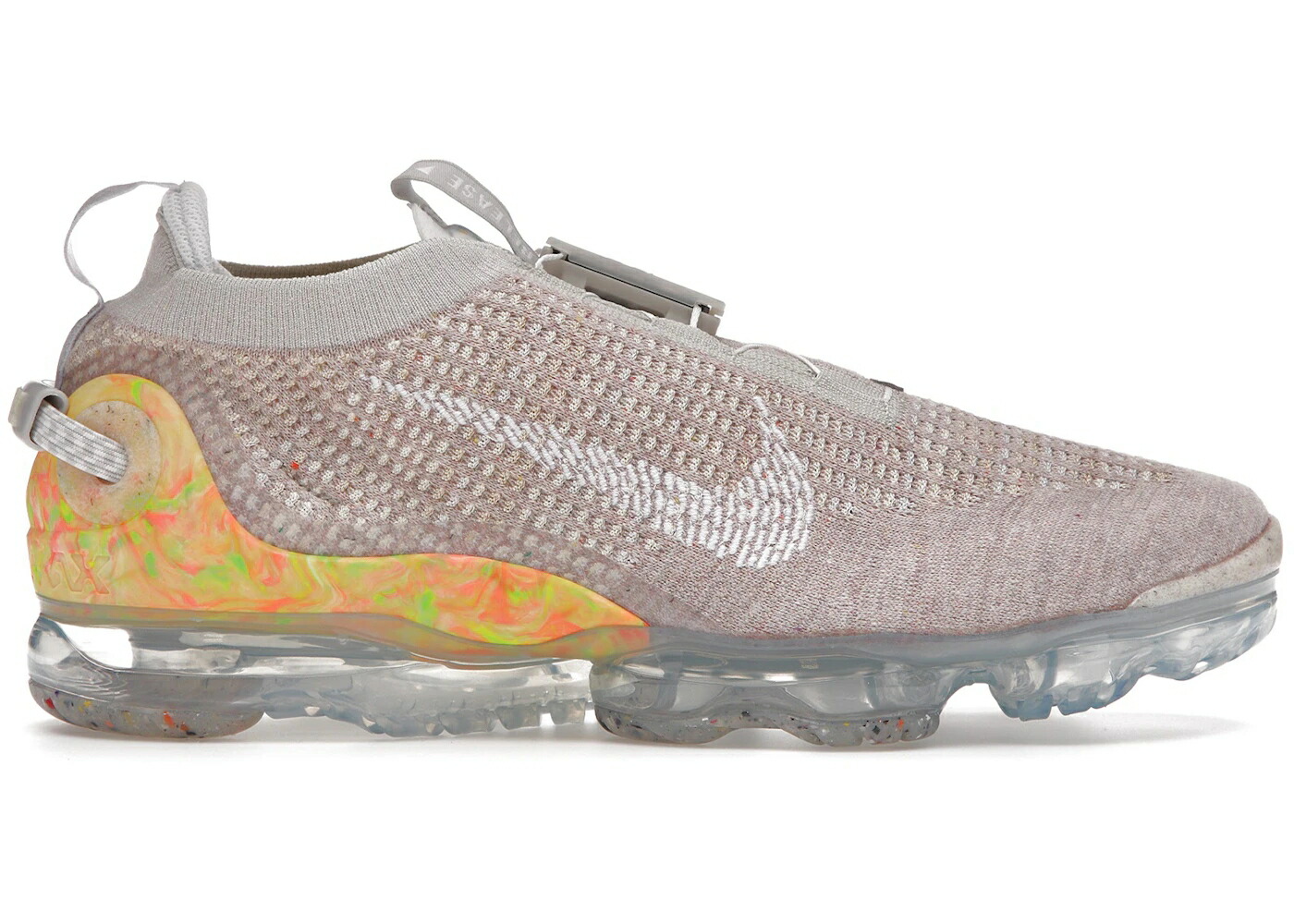 ナイキ フライニット 灰色 グレー 白色 ホワイト エアヴェイパーマックス スニーカー メンズ NIKE AIR VAPORMAX 2020 FLYKNIT LIGHT BONE / LIGHT BONE GREY FOG SAIL WHITE