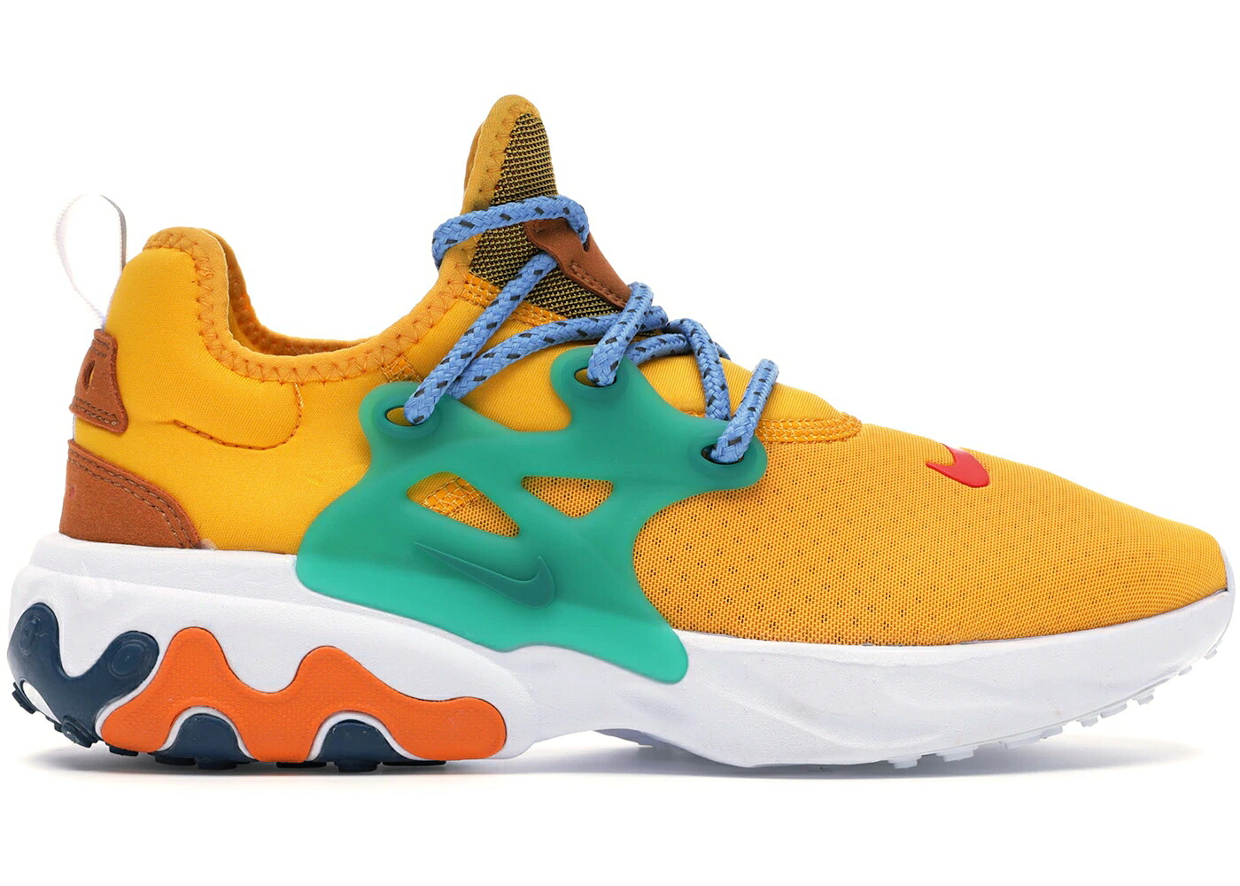 ナイキ リアクト プレスト ゴールド 赤 赤いこと リアクトプレスト スニーカー メンズ NIKE REACT PRESTO BREAKFAST / UNIVERSITY GOLD HABANERO RED