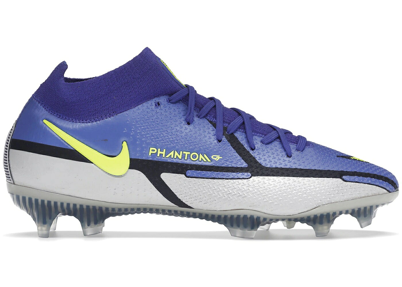 ナイキ エリート 薄墨色 薄墨色 青味 青み スニーカー メンズ NIKE PHANTOM GT2 DF ELITE FG RECHARGE PACK / SAPPHIRE GREY FOG BLUE VOID VOLT