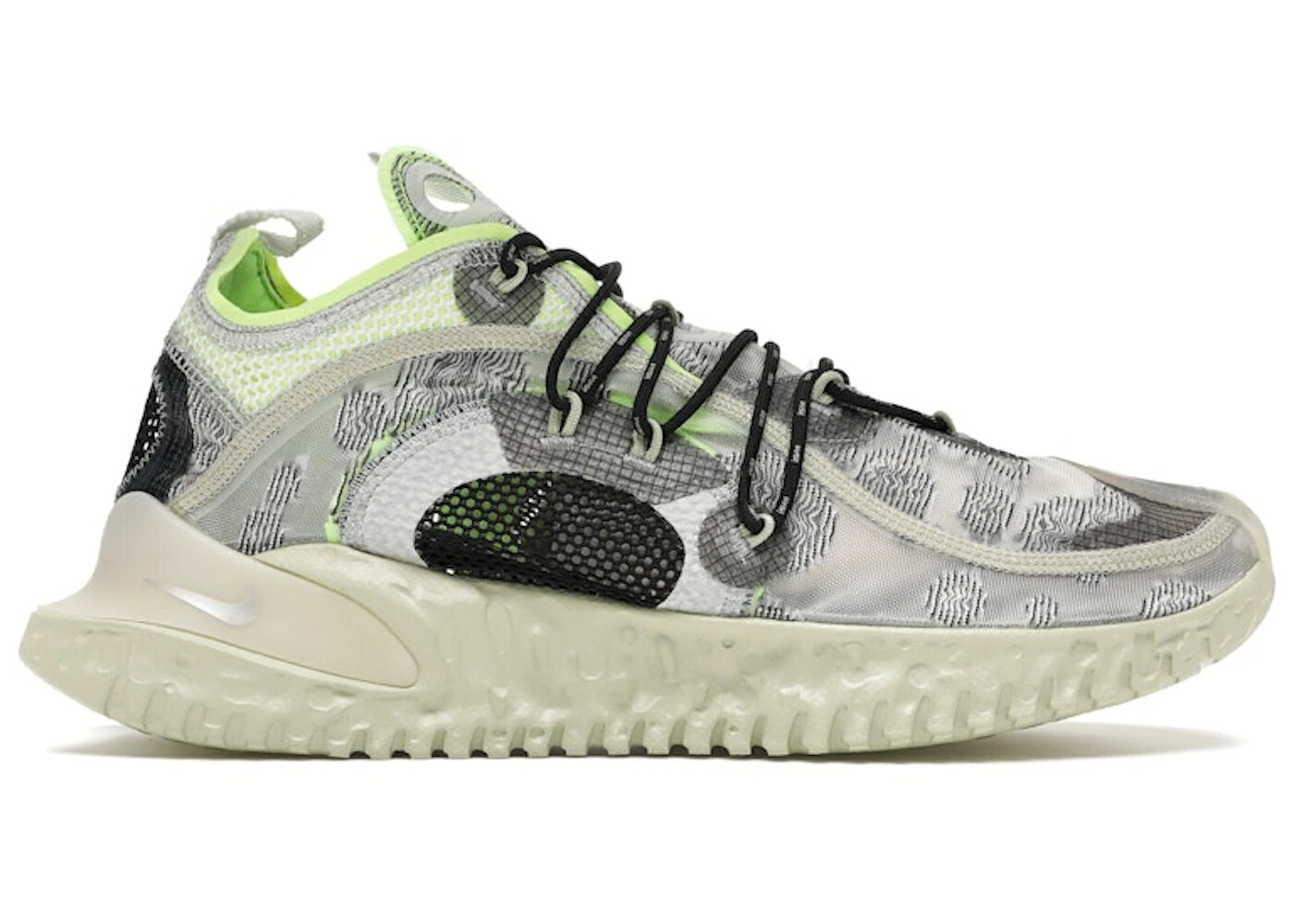 ナイキ フローレス オーラ 黒色 ブラック スニーカー メンズ NIKE FLOW 2020 ISPA SPRUCE AURA / SPRUCE AURA BLACK LIGHT OREWOOD|スニケス