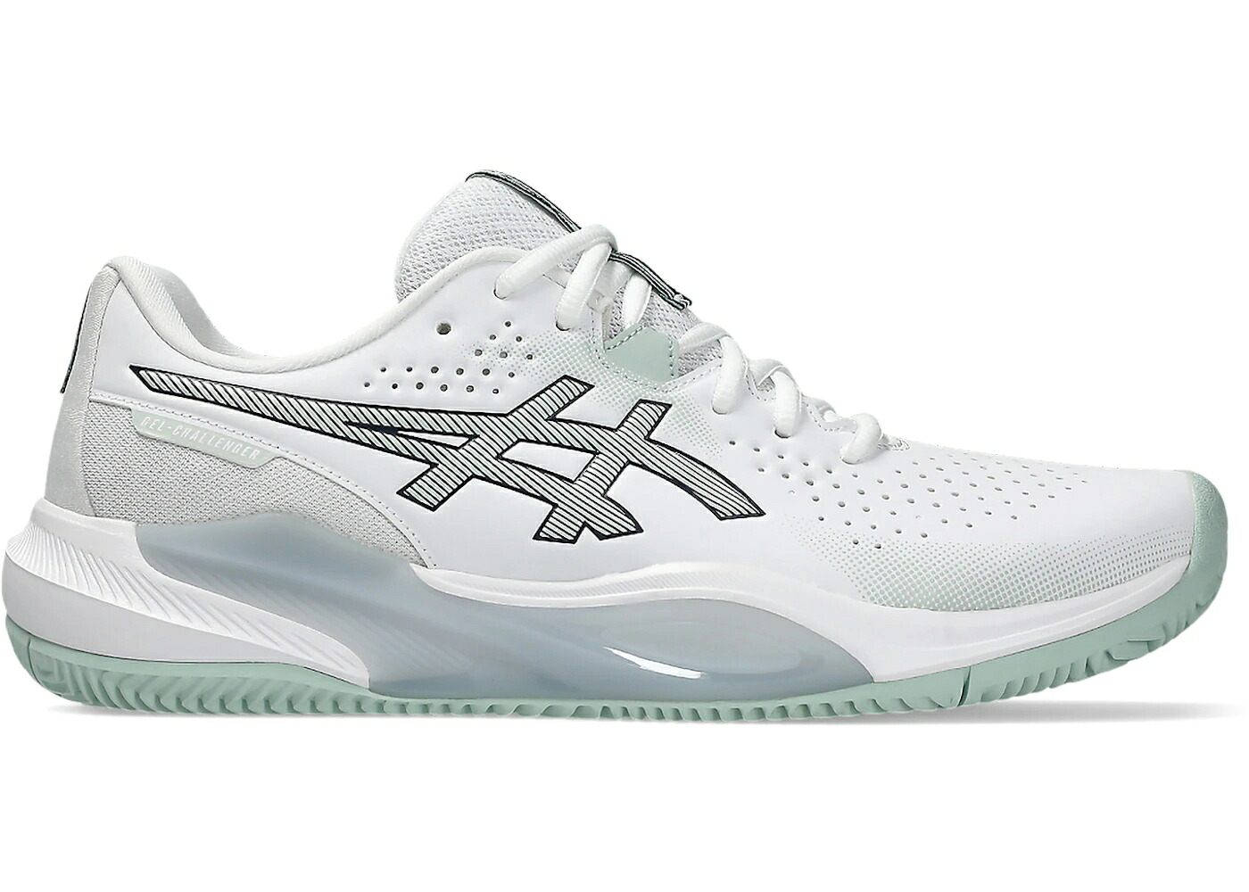 アシックス 白色 ホワイト スニーカー メンズ ASICS GEL-CHALLENGER 15 CLAY WHITE LICHEN ROCK / WHITE LICHEN ROCK
