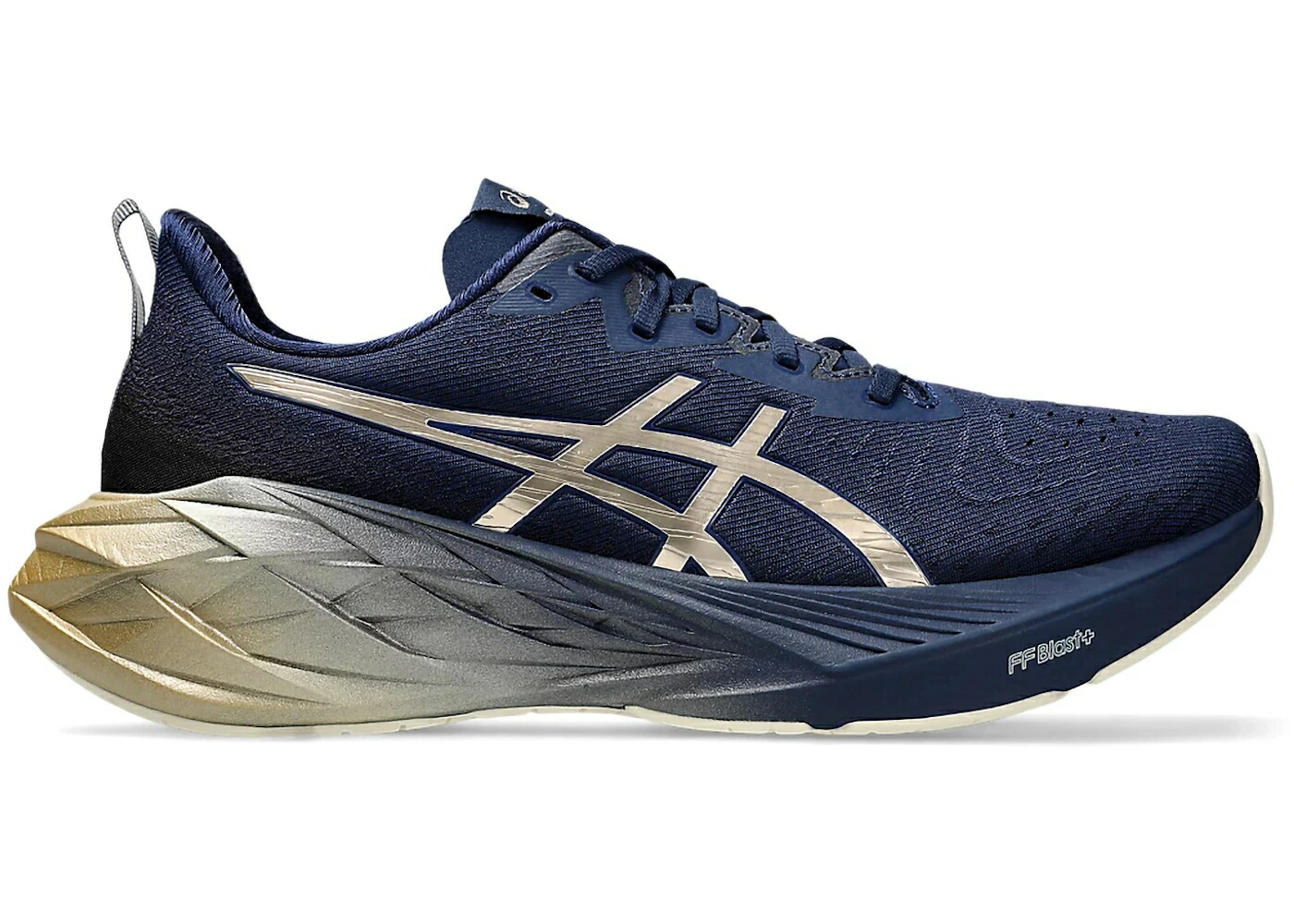 アシックス プラチナム 青色 ブルー スニーカー メンズ ASICS NOVABLAST 4 PLATINUM BLUE EXPANSE CHAMPAGNE / BLUE EXPANSE CHAMPAGNE