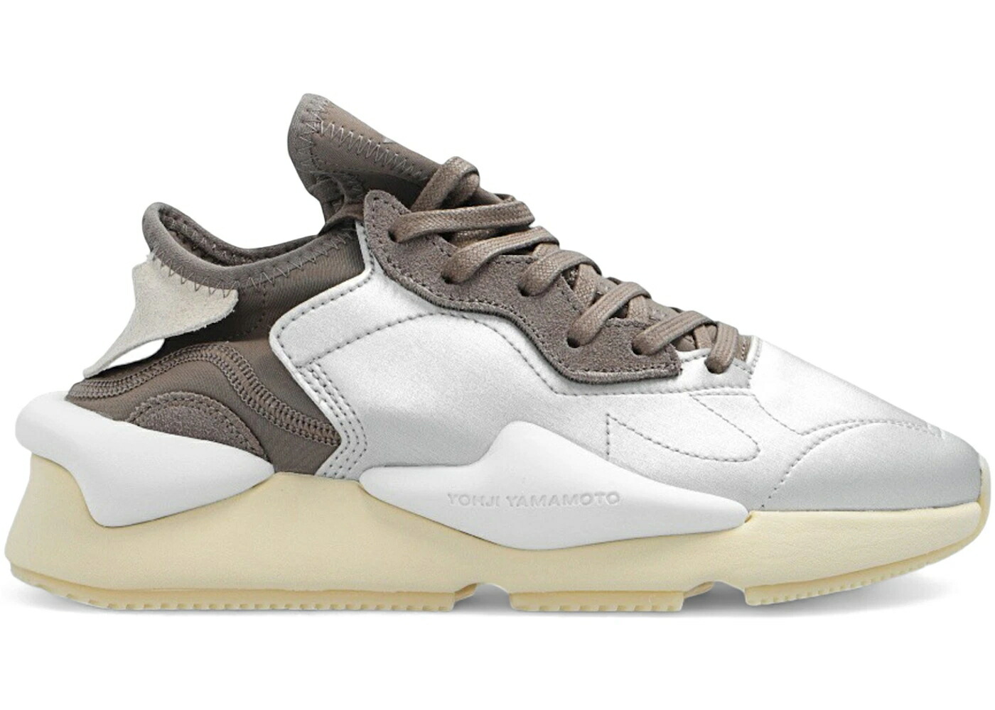 アディダス 銀色 シルバー 白色 ホワイト クリーム スニーカー メンズ ADIDAS Y-3 KAIWA SILVER METALLIC WHITE / SILVER METALLIC CREAM WHITE