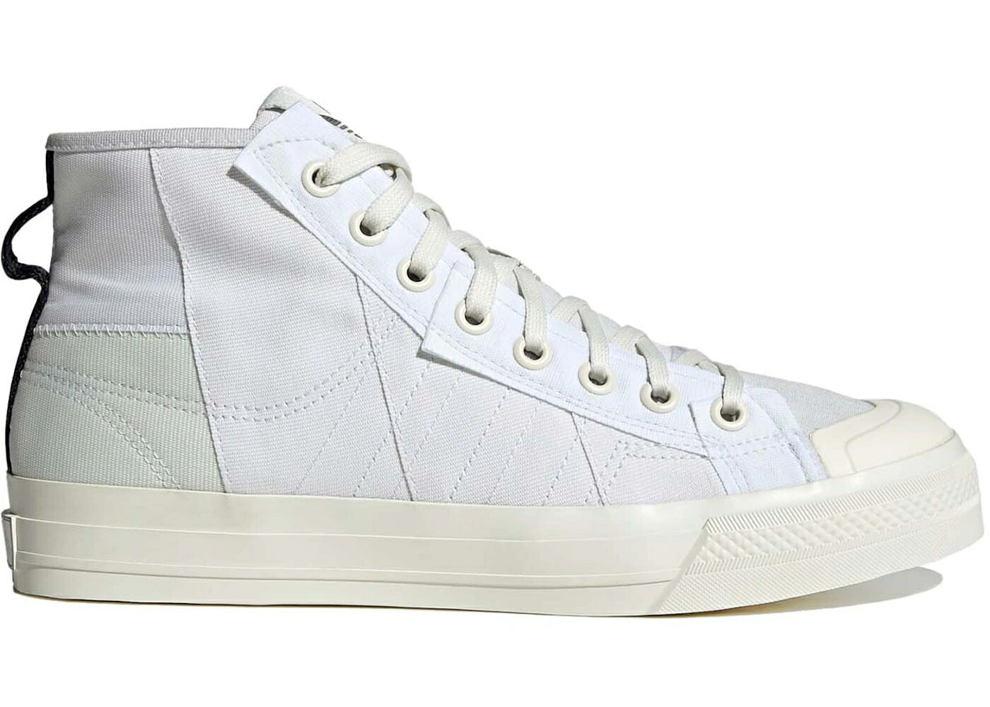 アディダス 白色 ホワイト スニーカー メンズ ADIDAS NIZZA HI PARLEY WHITE / CLOUD WHITE WHITE TINT OFF WHITE