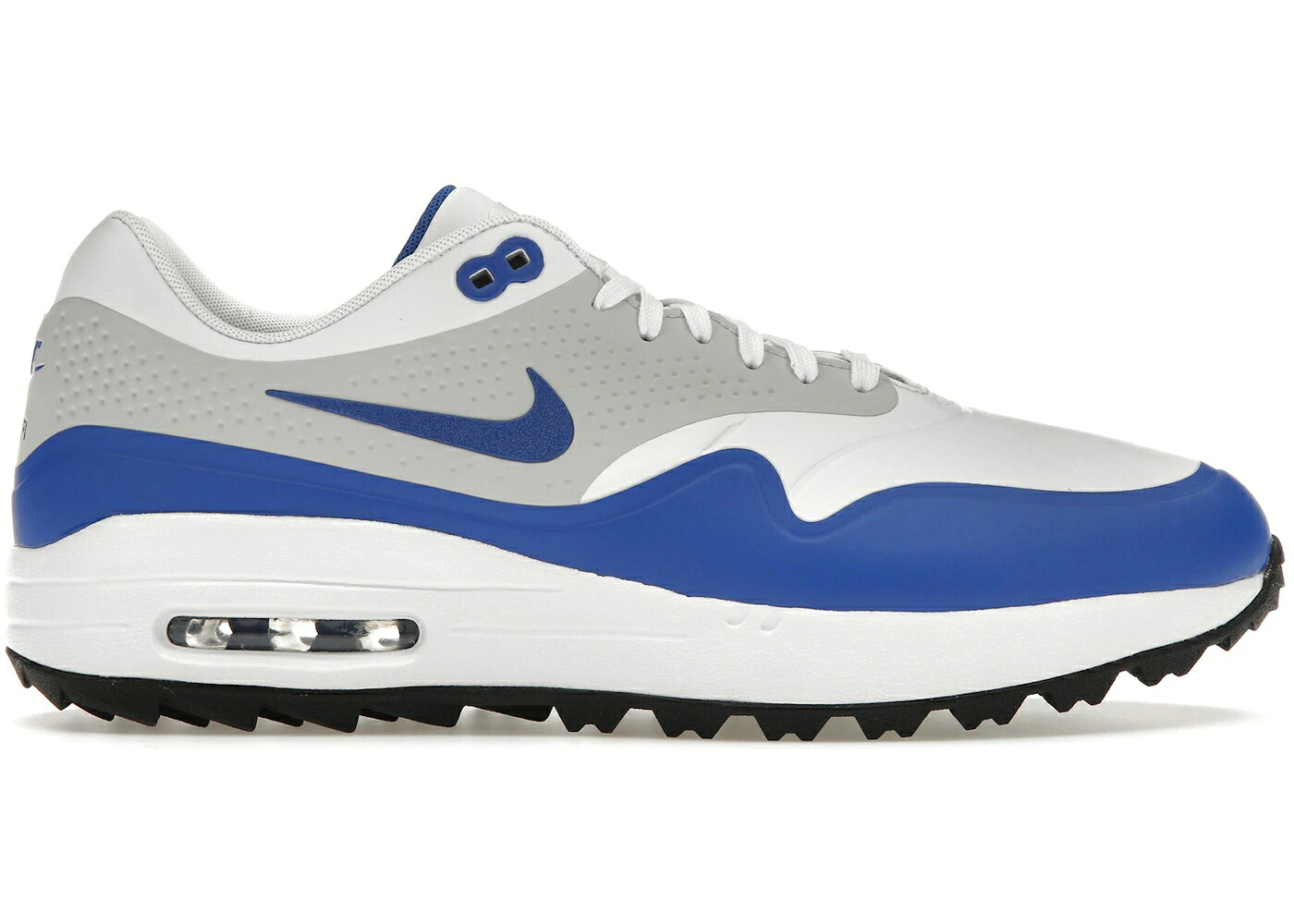 ナイキ マックス ゴルフ ゲーム 白色 ホワイト 灰色 グレー エアマックス ゲームロイヤル 青 ブルー スニーカー メンズ NIKE AIR MAX 1 GOLF GAME ROYAL / WHITE NEUTRAL GREY GAME ROYAL