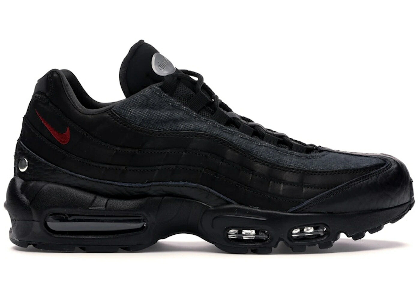 ナイキ マックス 上衣 黒いこと 黒いこと 野球クラブ 赤 赤いこと エア湖マックス スニーカー メンズ NIKE AIR MAX 95 JACKET PACK / BLACK TEAM RED ANTHRACITE