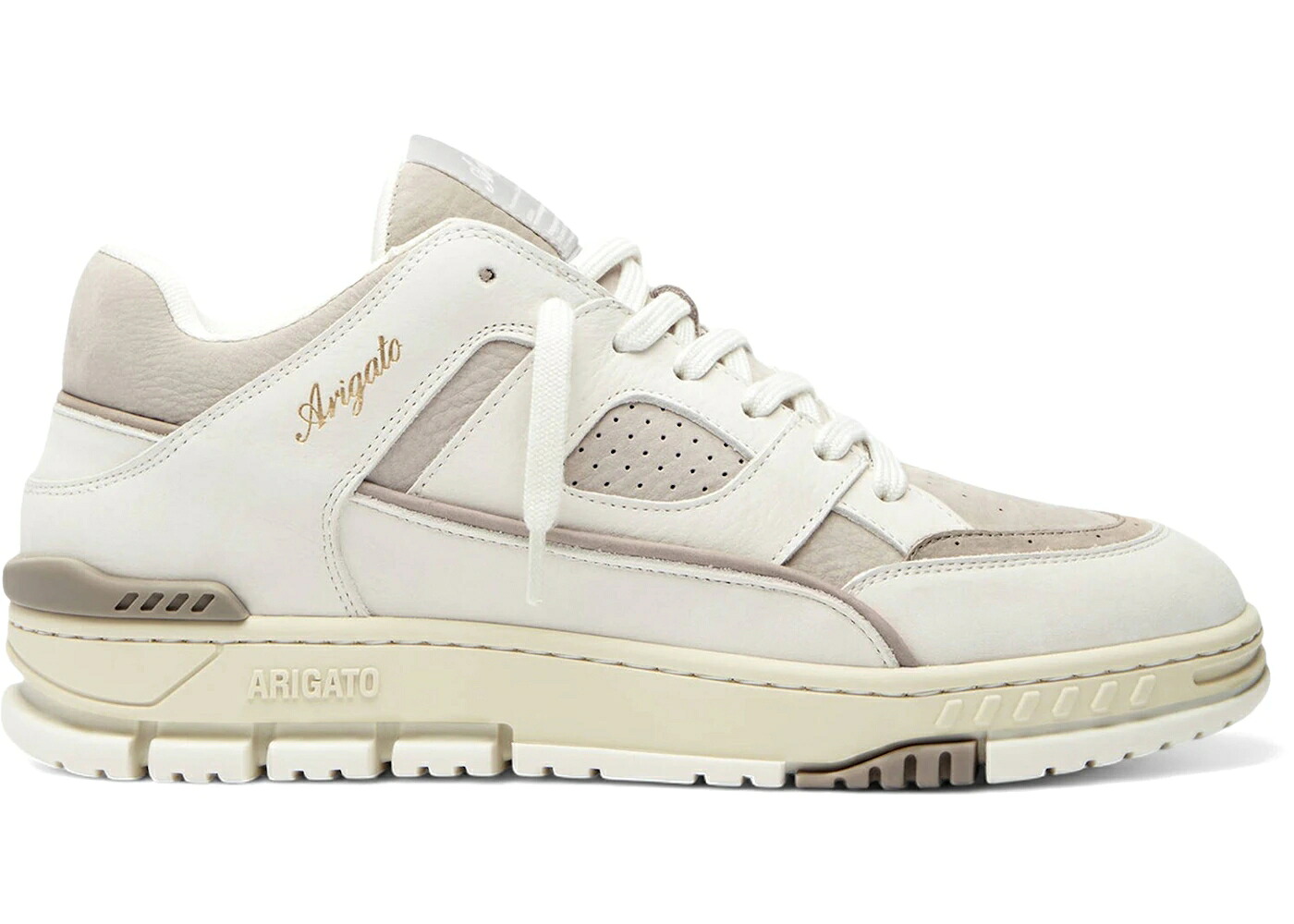 アクセルアリガト 白色 ホワイト スニーカー メンズ AXEL ARIGATO AXEL ARIGATO AREA LO TAUPE OFF WHITE / TAUPE OFF WHITE