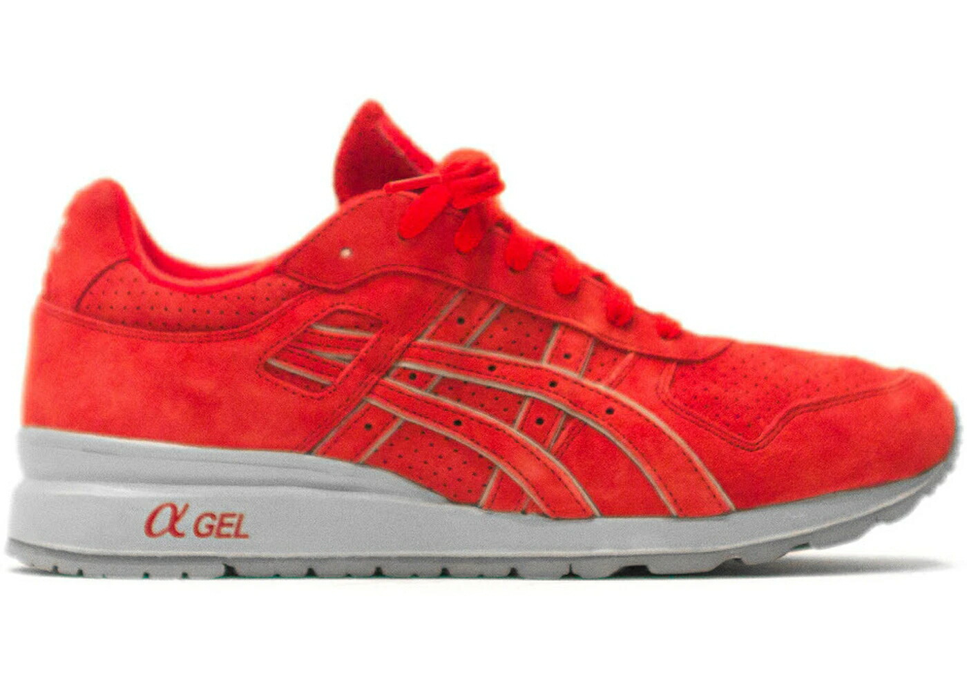 アシックス 赤 レッド ライトニング 2.0 スニーカー メンズ ASICS GT-II RONNIE FIEG SUPER RED / SUPER RED LIGHTNING