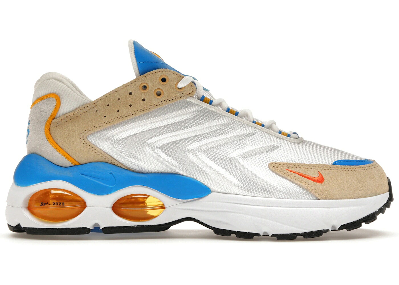 ナイキ マックス 白色 ホワイト 橙 オレンジ エアマックス M. スニーカー メンズ NIKE AIR MAX TW FRANK RUDY / SUMMIT WHITE SAFETY ORANGE
