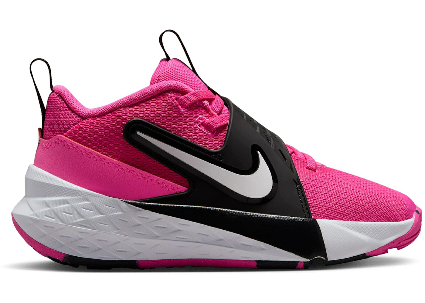 ナイキ チーム レーザー 黒色 ブラック 白色 ホワイト ジュニア キッズ NIKE TEAM HUSTLE D 12 LASER FUCHSIA BLACK WHITE (PS) / LASER FUCHSIA BLACK WHITE ベビー マタニティ スニーカー