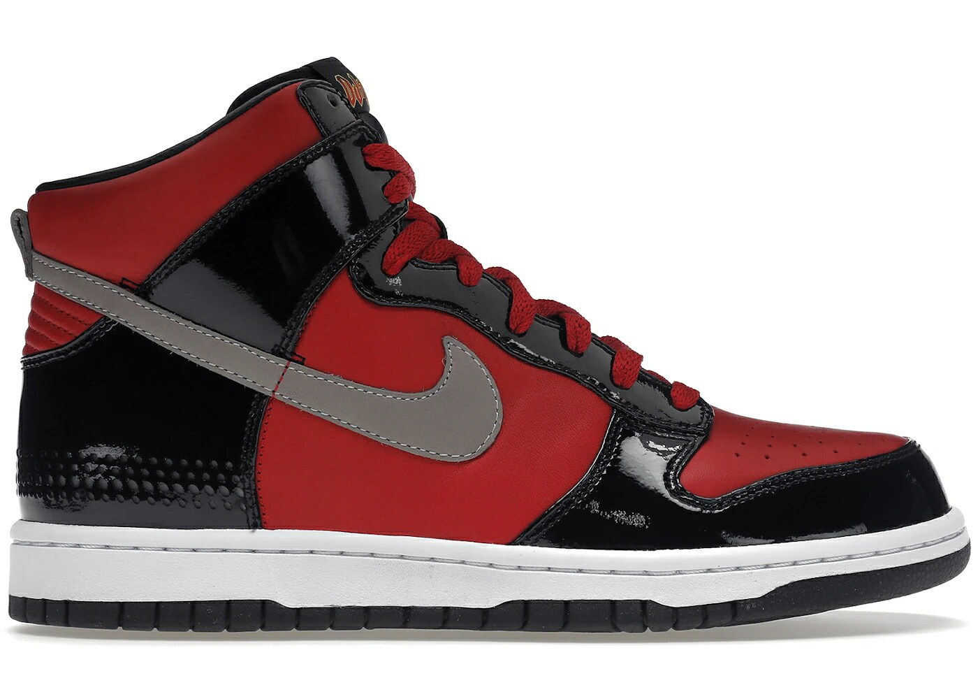 ナイキ ダンク ハイ 赤 レッド 灰色 グレー 黒色 ブラック ダンクハイ スニーカー メンズ NIKE DUNK HIGH DJ AM / VARSITY RED MEDIUM GREY BLACK
