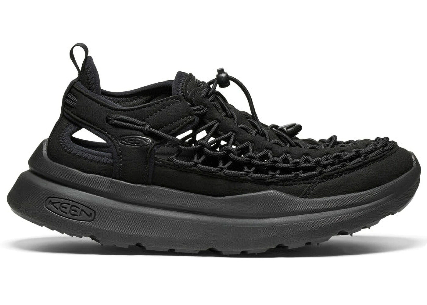 キーン 黒色 ブラック WOMEN'S スニーカー レディース KEEN UNEEK WK BLACK (WOMEN'S) / BLACK BLACK