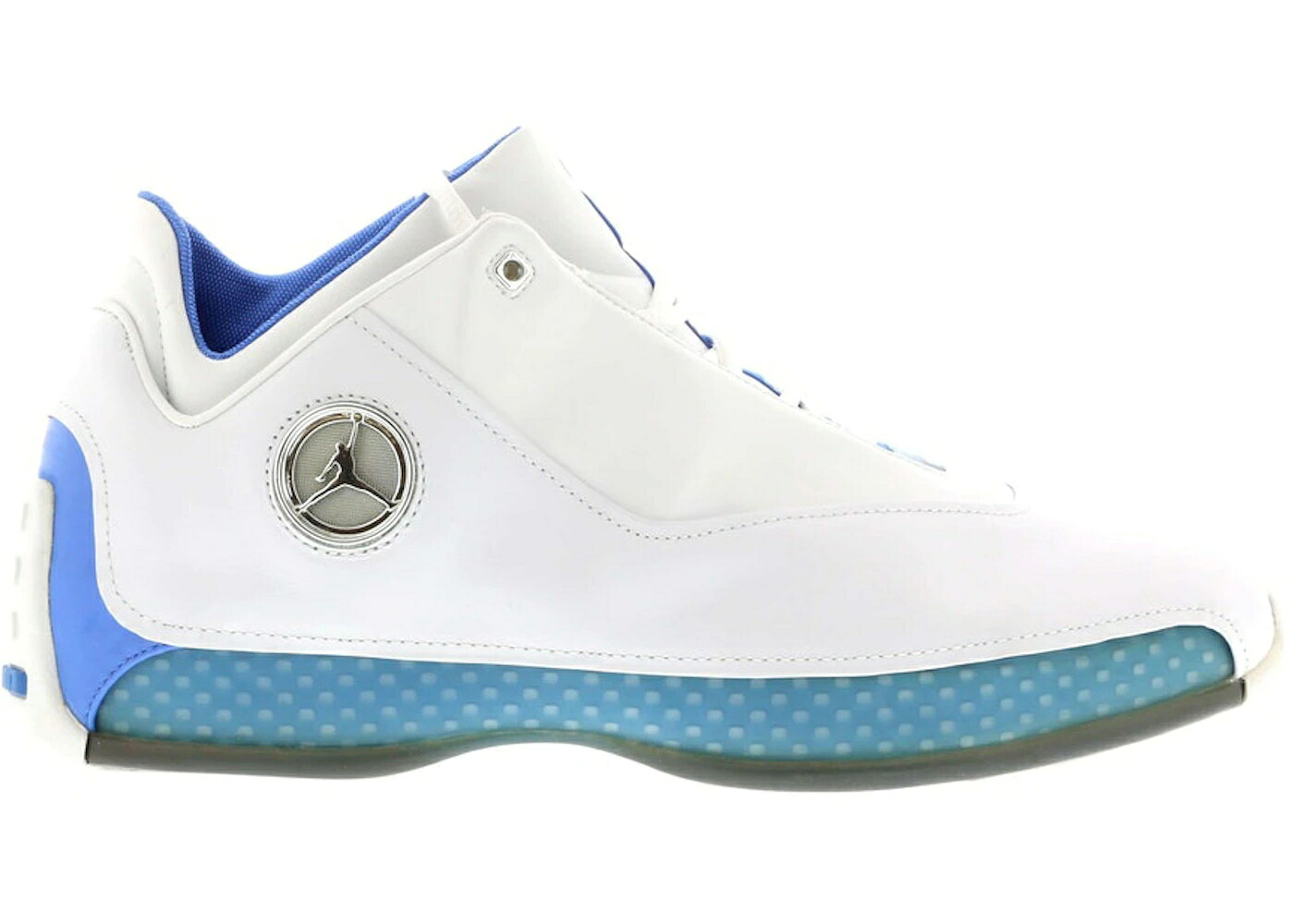 ナイキ ジョーダン メロ 白いこと 白いこと 青味 青み スニーカー メンズ JORDAN 18 OG LOW MELO / WHITE CHROME UNIVERSITY BLUE
