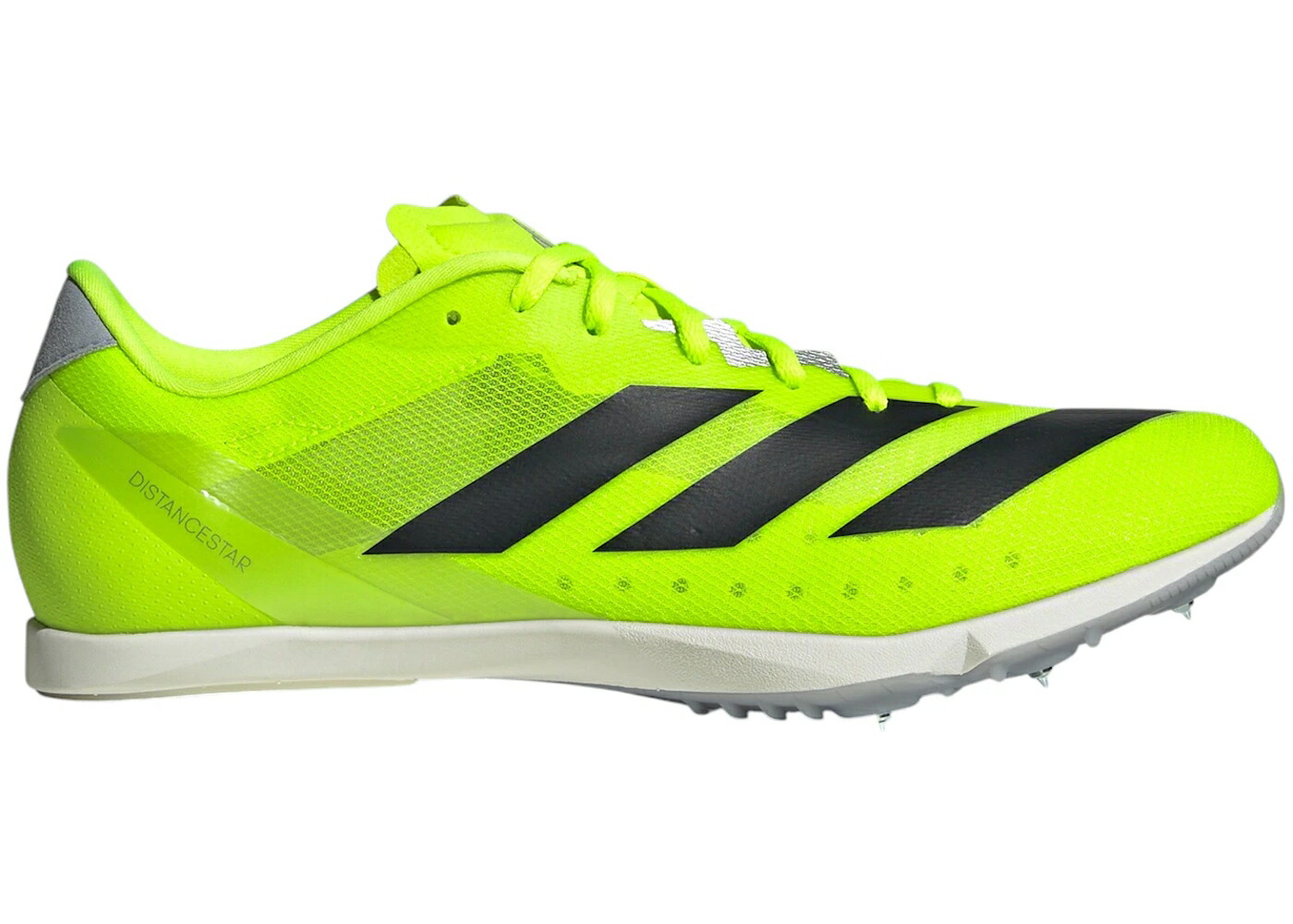 アディダス アディゼロ 中核グループ 黒いこと 黒いこと しろがね色 しろがね色 スニーカー メンズ ADIDAS ADIZERO DISTANCESTAR LUCID LEMON CORE BLACK HALO SILVER / LUCID LEMON CORE BLACK HALO