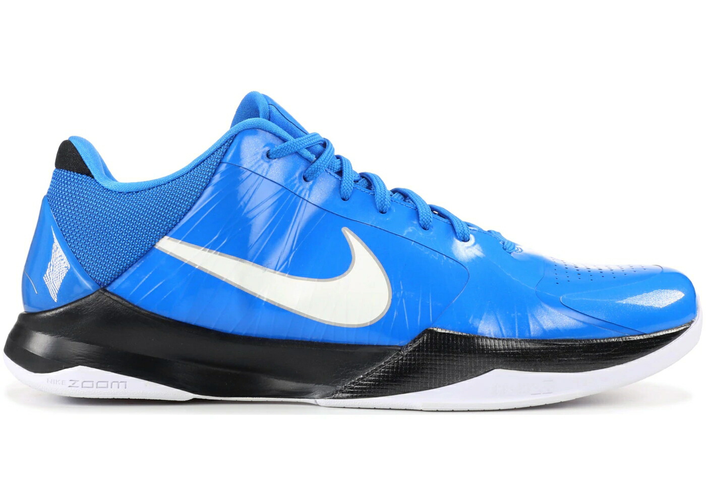 ナイキ コービー 青色 ブルー 黒色 ブラック 白色 ホワイト スニーカー メンズ NIKE KOBE 5 MILES DAVIS / PHOTO BLUE BLACK WHITE