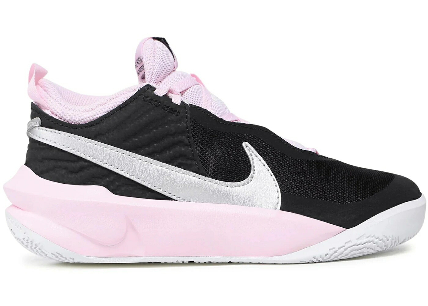 ナイキ 野球クラブ 黒いこと 黒いこと サクラ色 白いこと 白いこと 御坊っちゃん キッズ NIKE TEAM HUSTLE D 10 BLACK PINK FOAM (GS) / BLACK PINK FOAM WHITE METALLIC もの言う花 マタニティ スニーカー