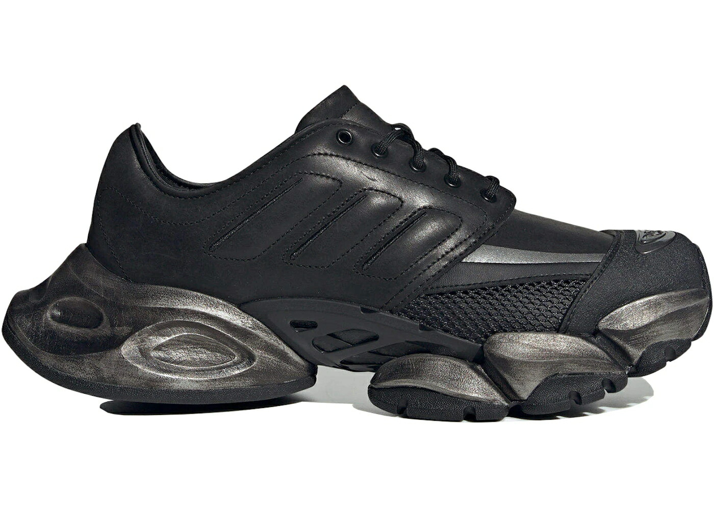 アディダス 黒色 ブラック 灰色 グレー スニーカー メンズ ADIDAS XLG