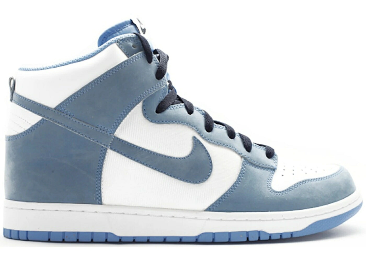 ナイキ ダンク ハイ 白色 ホワイト 青色 ブルー ダンクハイ スニーカー メンズ NIKE DUNK HIGH UNIVERSITY PACK WHITE BLUE / WHITE UNIVERSITY BLUE OBSIDIAN