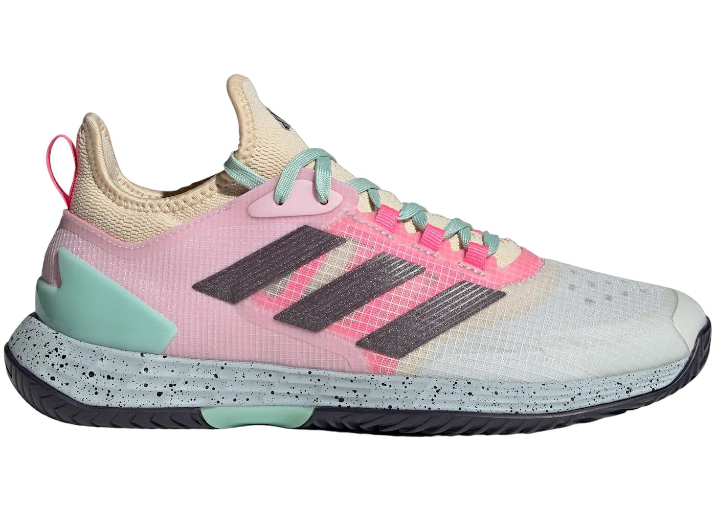 アディダス アディゼロ 白いこと 白いこと アクア 4.1 MET. スニーカー メンズ ADIDAS ADIZERO UBERSONIC CRYSTAL WHITE AURORA SEMI FLASH AQUA / CRYSTAL WHITE AURORA MET. SEMI スニーカー-靴-メンズ靴