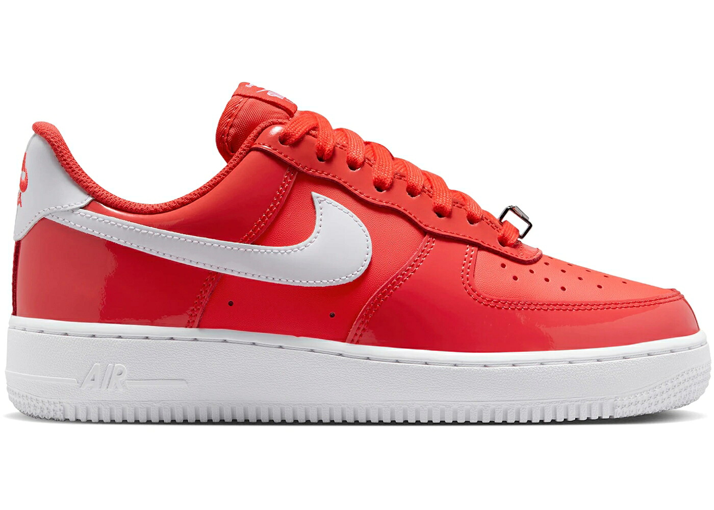 ナイキ 専売特許 クリムゾン 白いこと 白いこと 空軍 \u002707 WOMEN\u0027S スニーカー レディース NIKE AIR FORCE 1 LOW PATENT LIGHT CRIMSON WHITE (WOMEN\u0027S) / LIGHT CRIMSON LIGHT CRIMSON