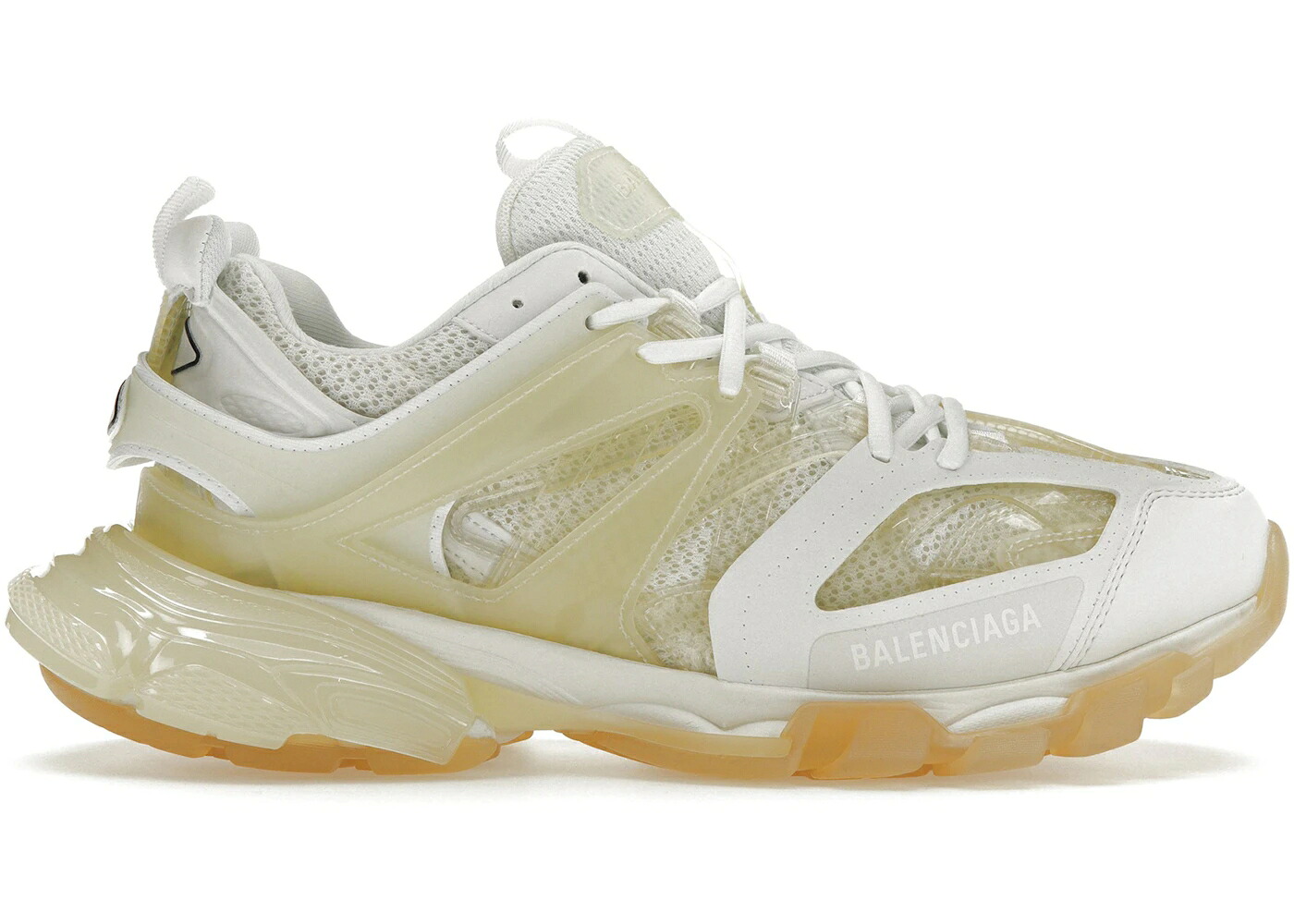 バレンシアガ 貨物自動車 白いこと 白いこと スニーカー メンズ BALENCIAGA TRACK CLEAR SOLE WHITE /