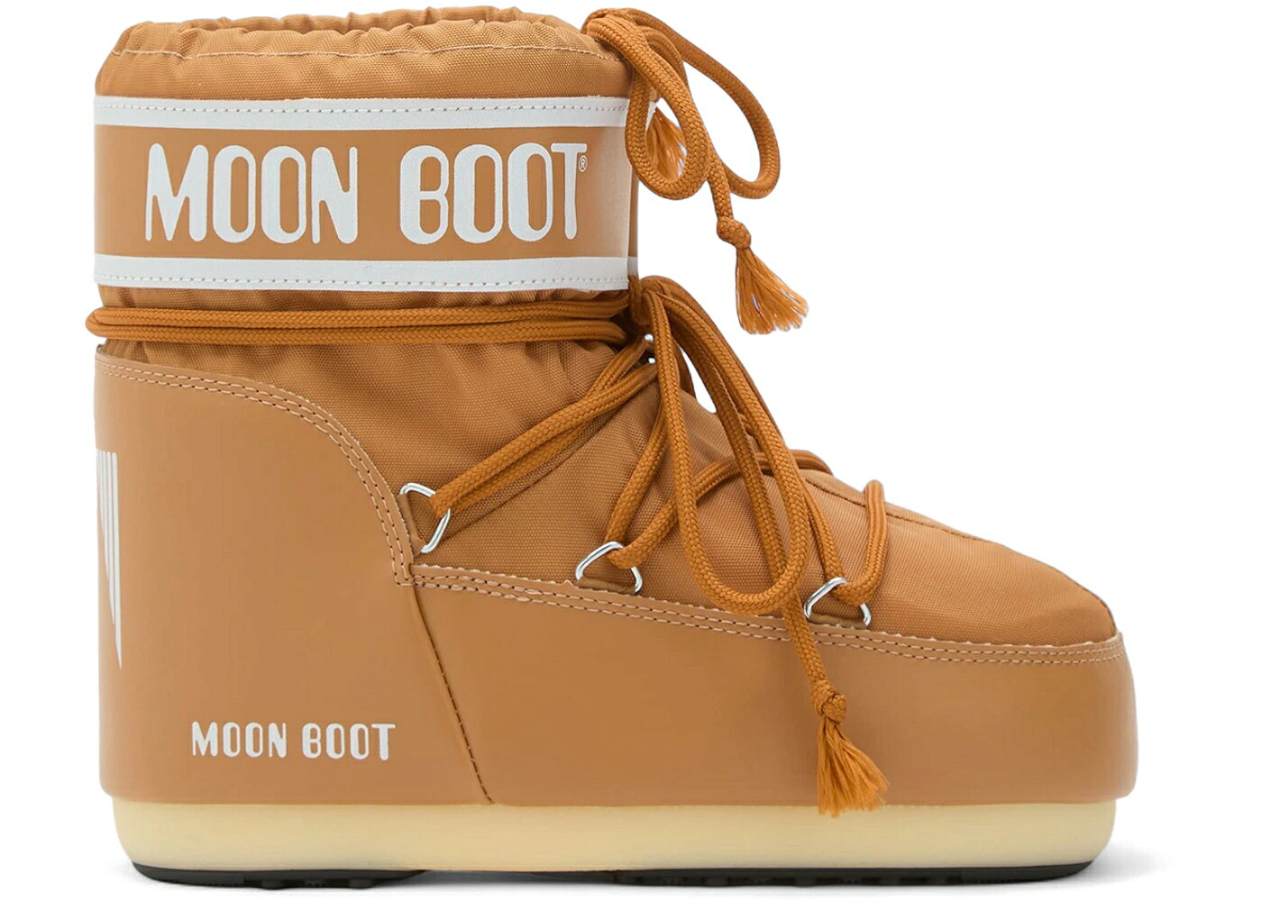 お月さまブーツ ブーツ アイコン ナイロン スニーカー ユニ一発やる MOON BOOT MOON BOOT ICON NYLON LOW COGNAC / メンズ